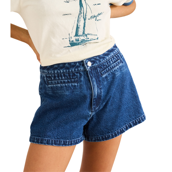 Rhythm Micro Denim Short - Women's