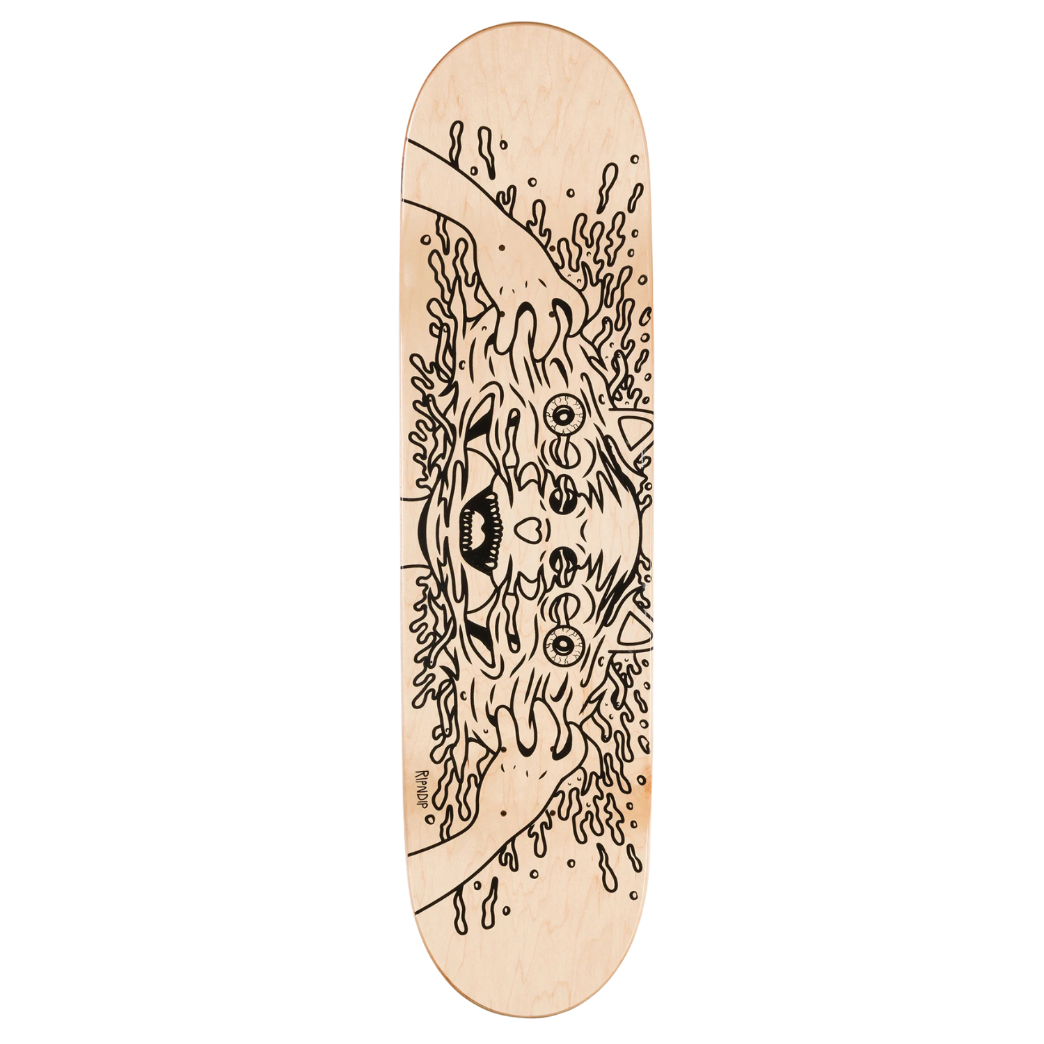 Rip n Dip Skull Face Jerm Skateboard Deck