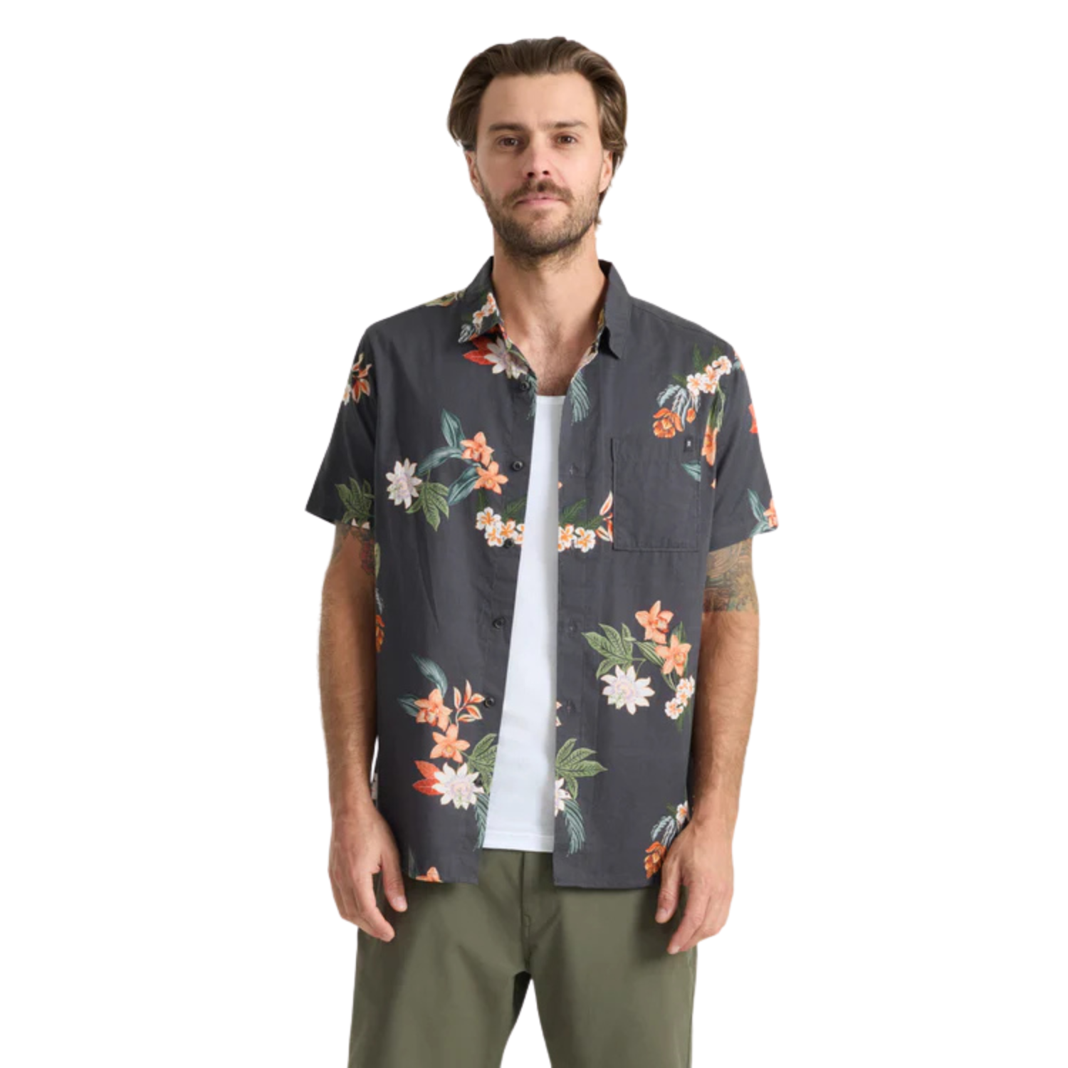 Roark Journey SS Woven Button Up Shirt - Men's