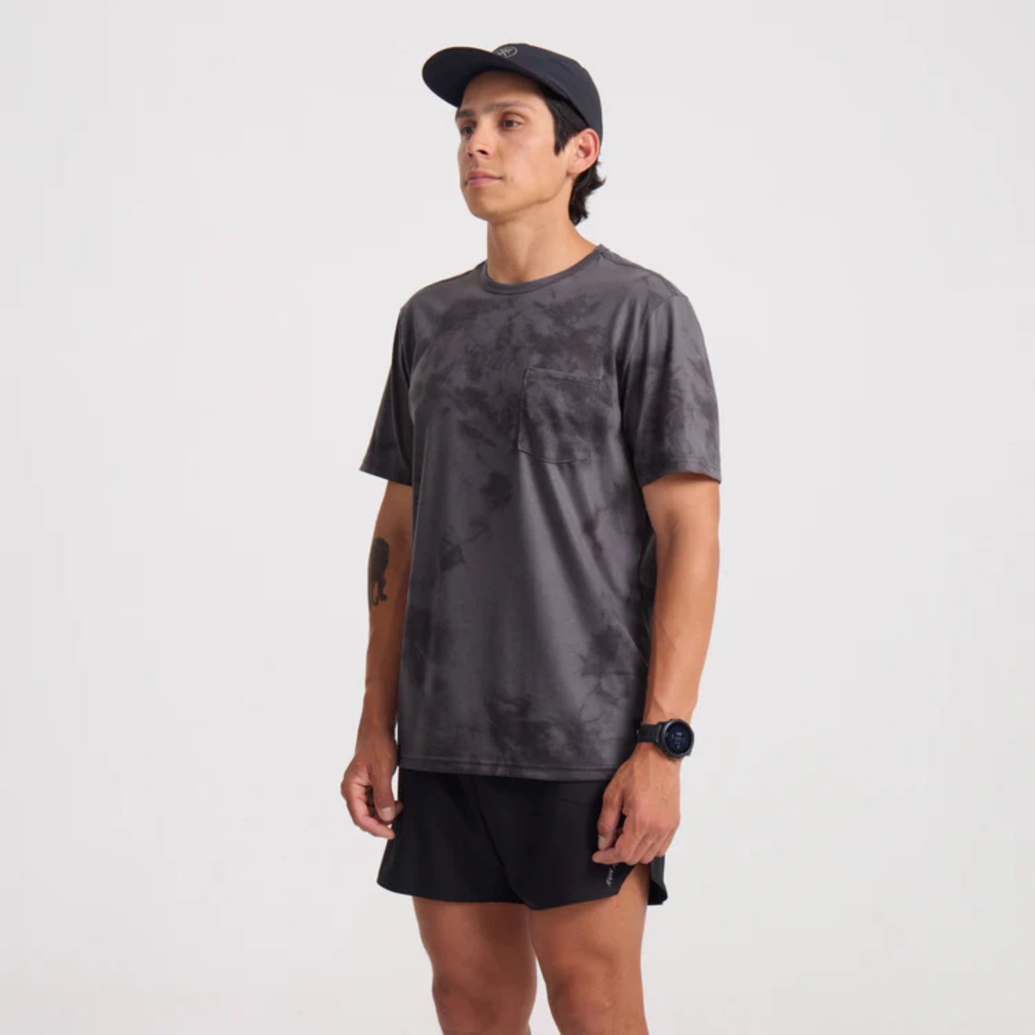 Roark Mathis Active Tie Dye Pocket Tee - Men's