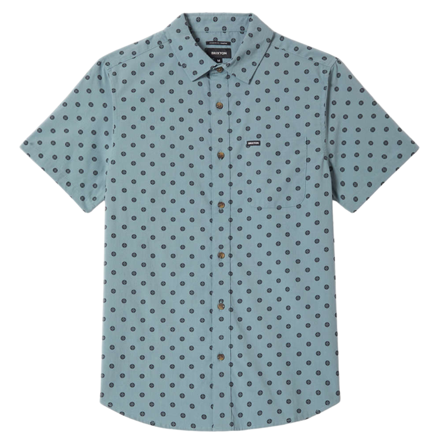 Brixton Charter Print Woven Button Up Shirt - Men's