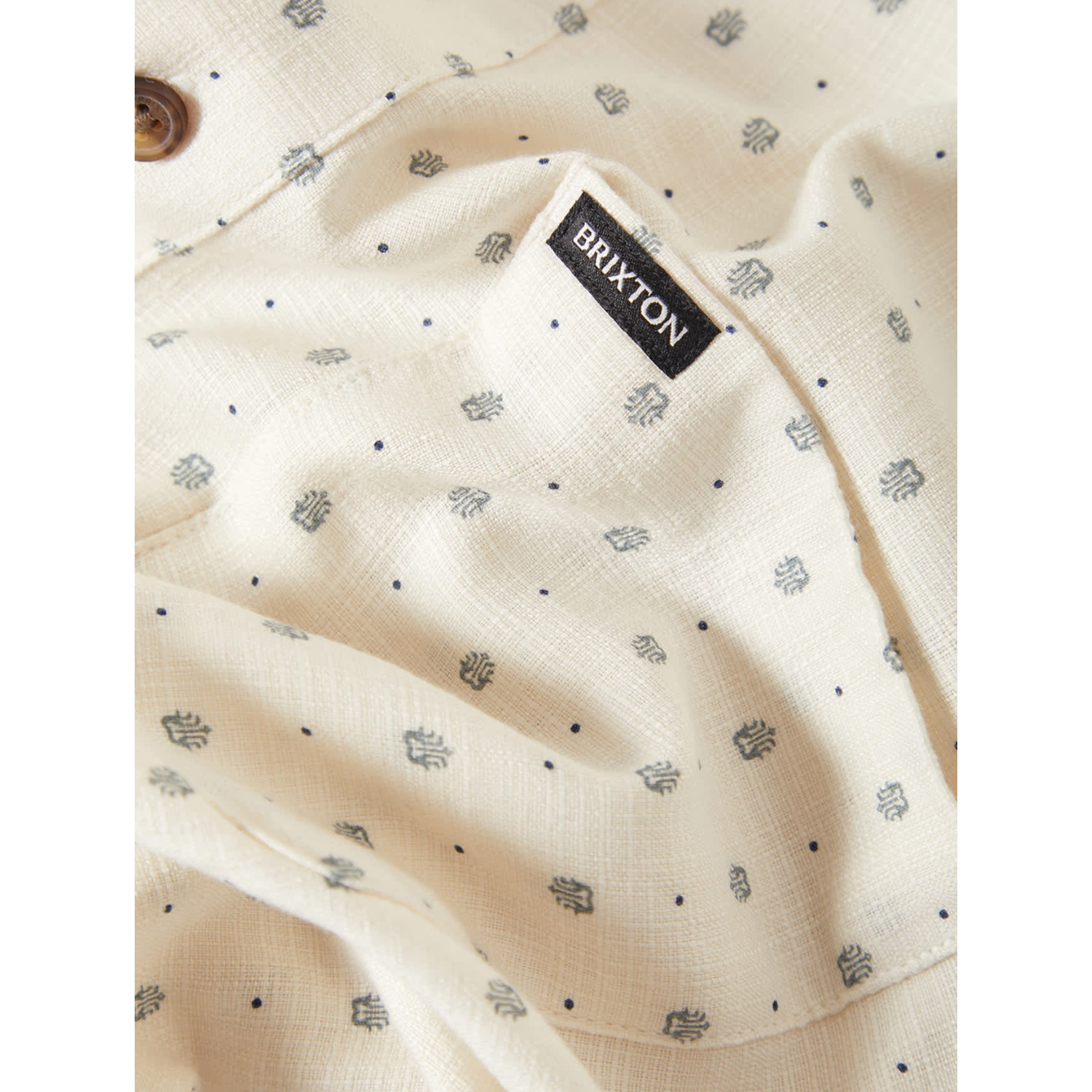 Brixton Charter Slub Woven Button Up Shirt - Men's