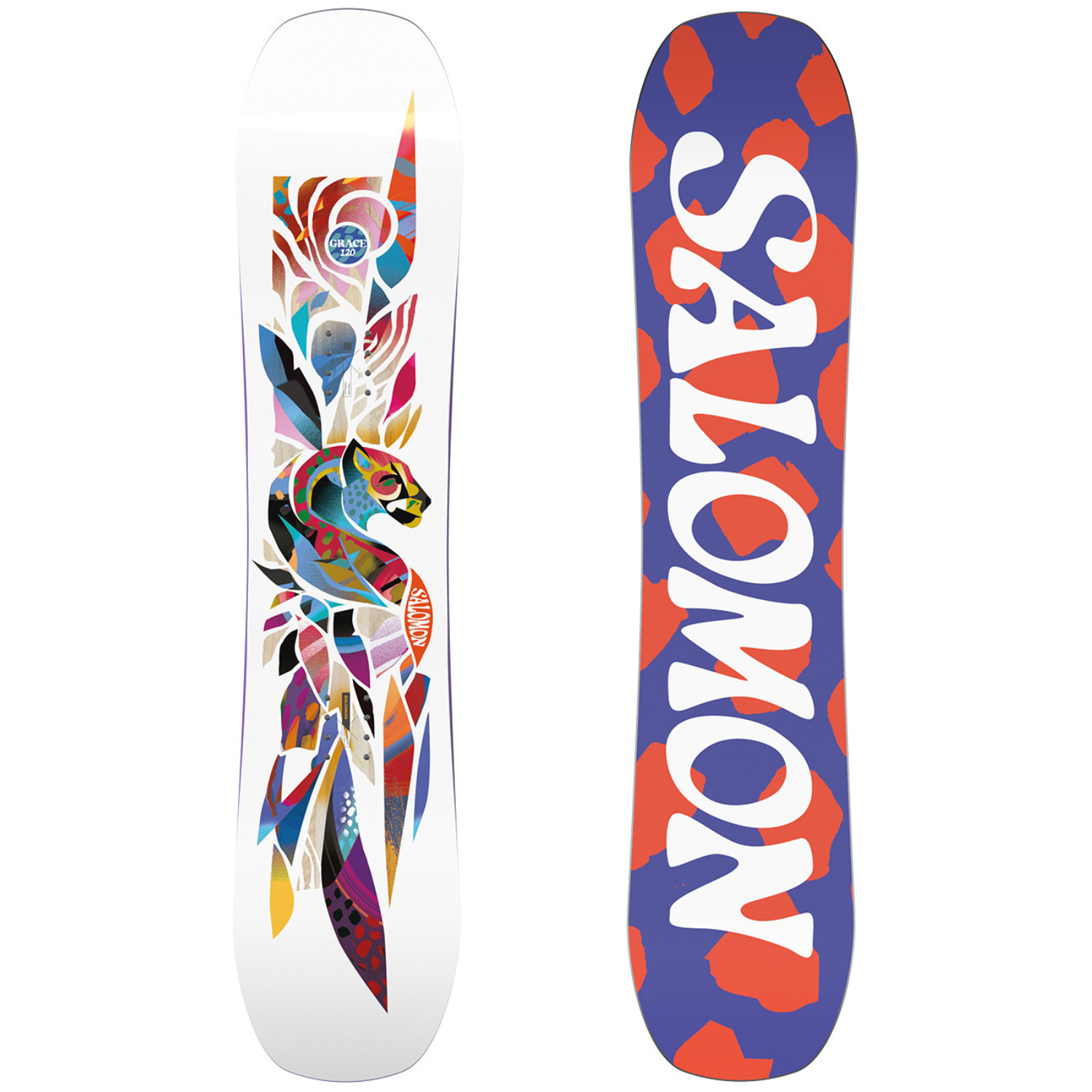 Matron Af en toe Agnes Gray 2024 Salomon Grace Girl's Snowboard For Sale