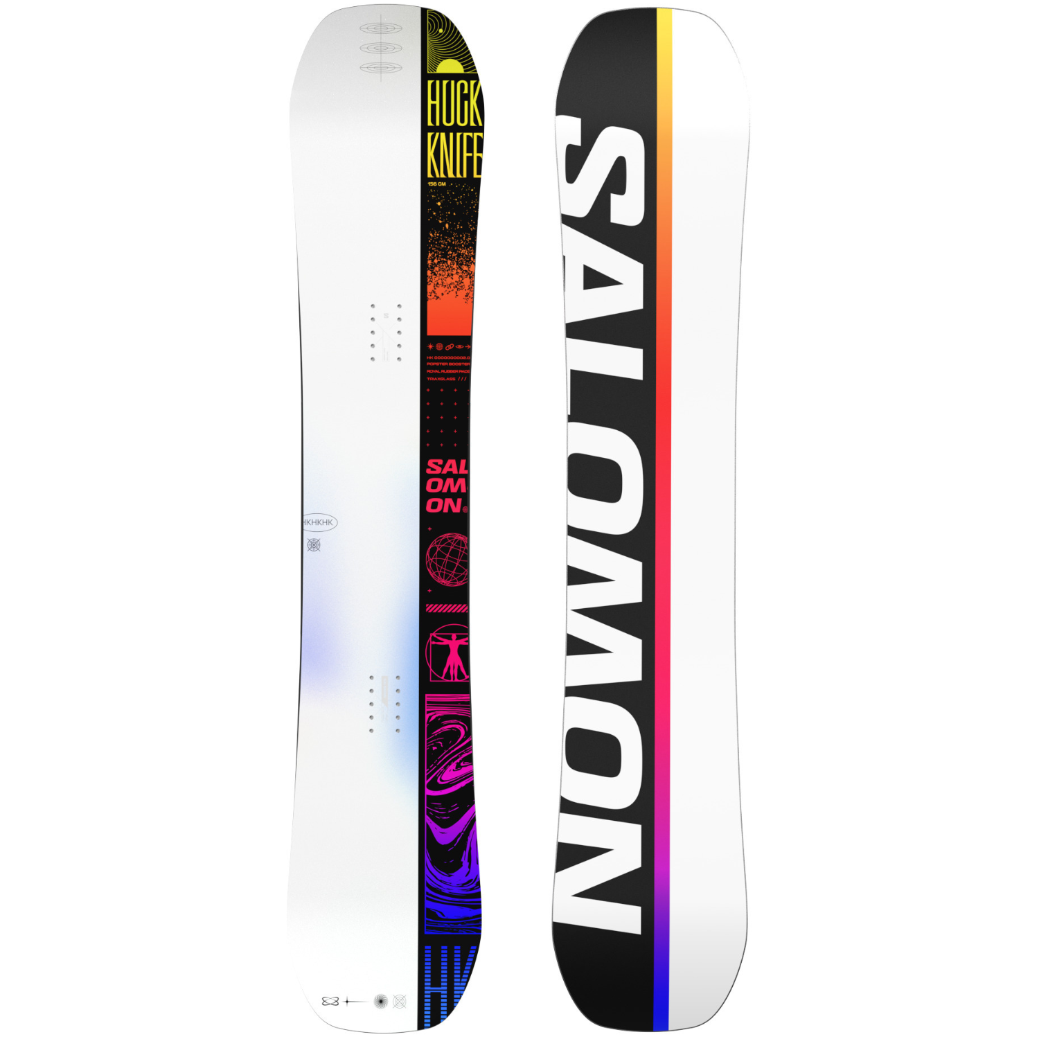 makkelijk te gebruiken Aannames, aannames. Raad eens Sprong 2024 Salomon Huck Knife Men's Snowboard For Sale