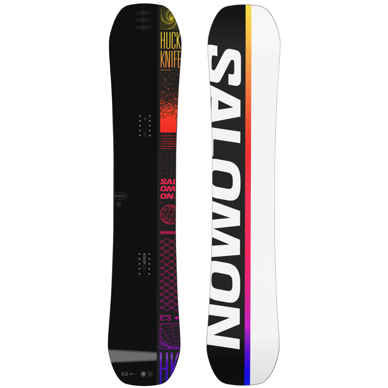 binding opleggen elleboog 2024 Salomon Huck Knife Pro Men's Snowboard For Sale