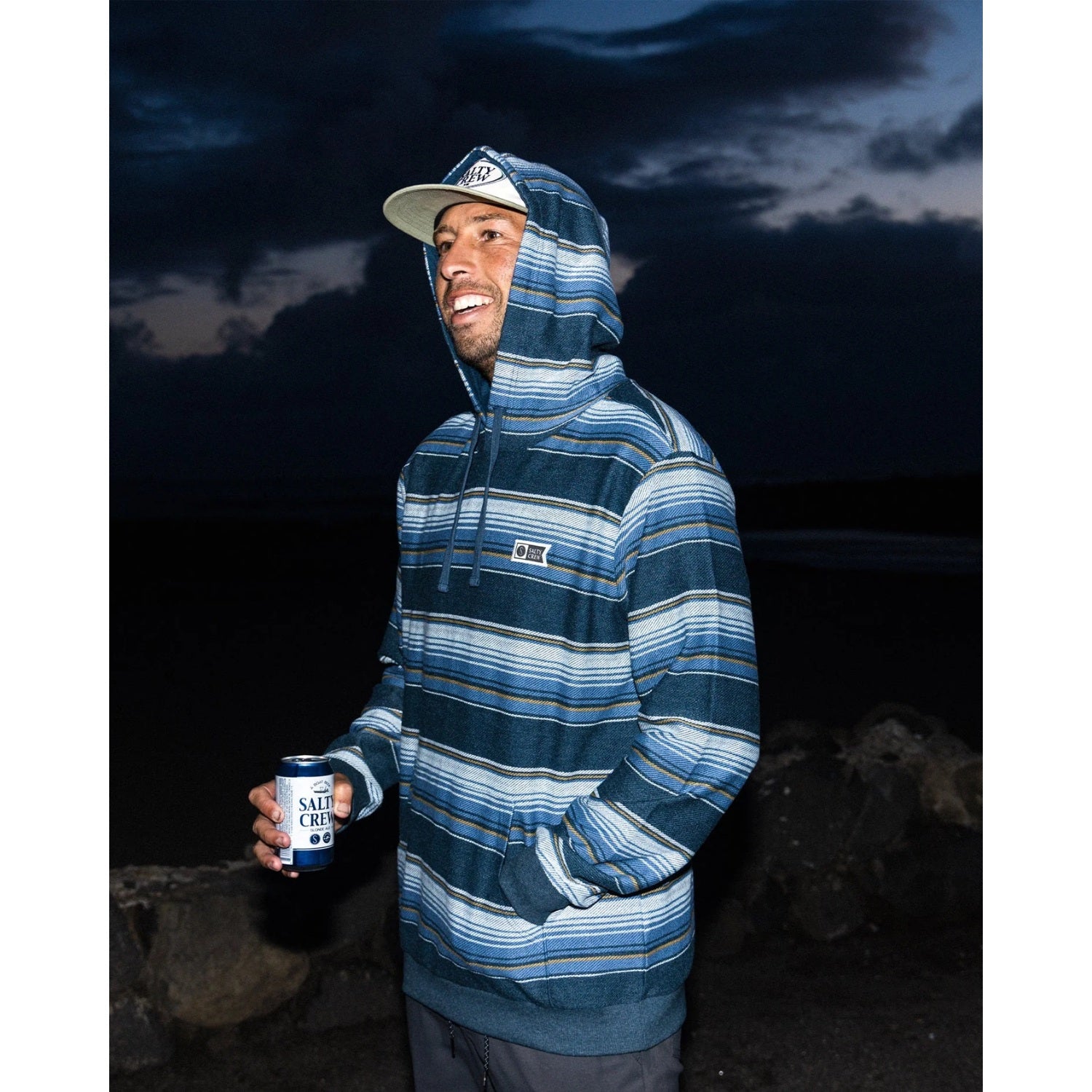Salty Crew Crewser Hooded Knit Sweatshirt - Men's