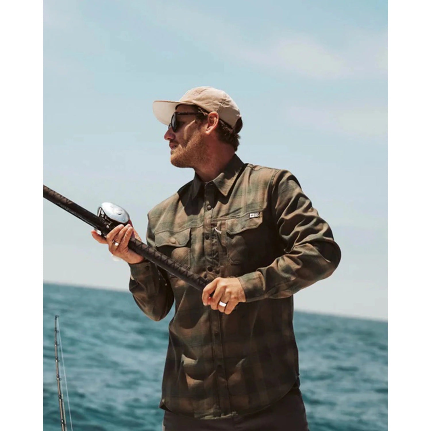 Salty Crew Fathom L/S Tech Flannel - Men's