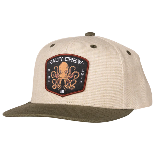Salty Crew Tako Club Snapback Hat