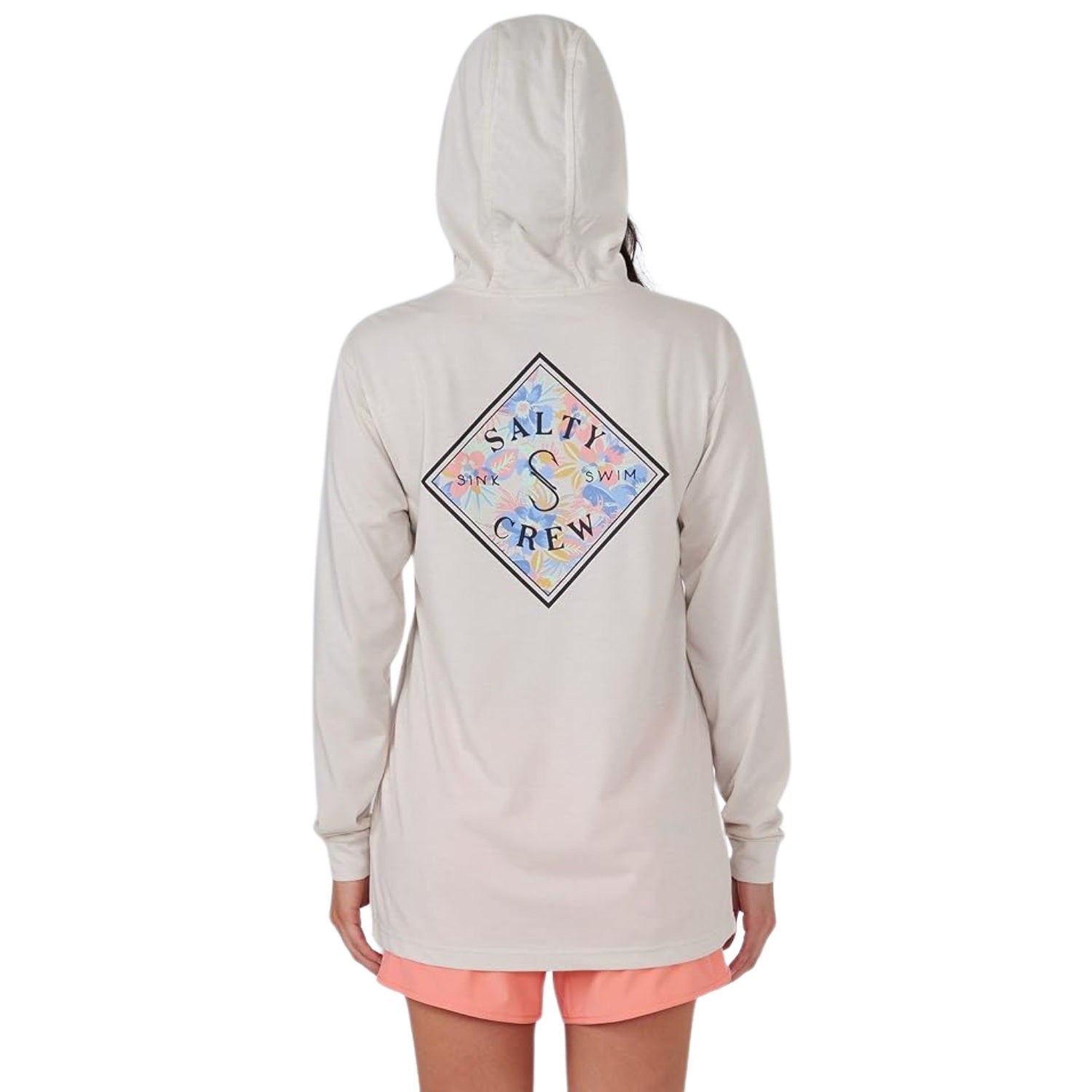 Salty Crew Tippet Fill Hooded Tech Tee - Women's