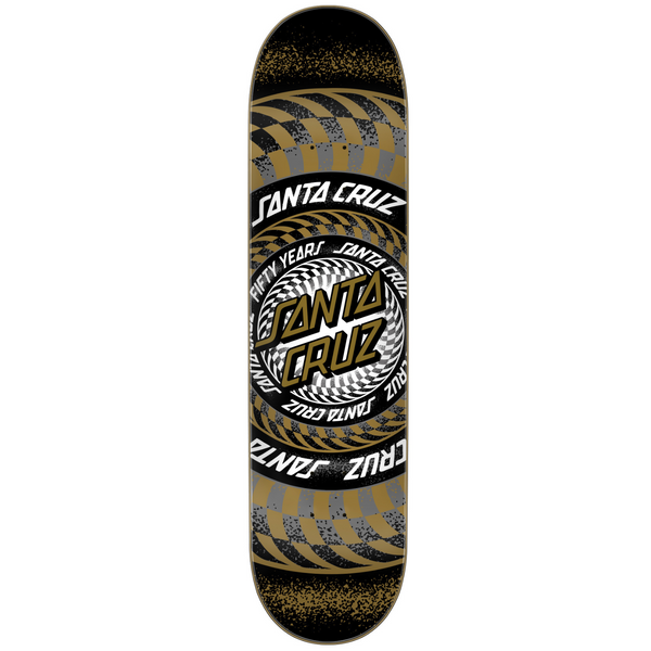 Santa Cruz Infinite Ringed Dot 7 Ply Birch Skateboard Deck