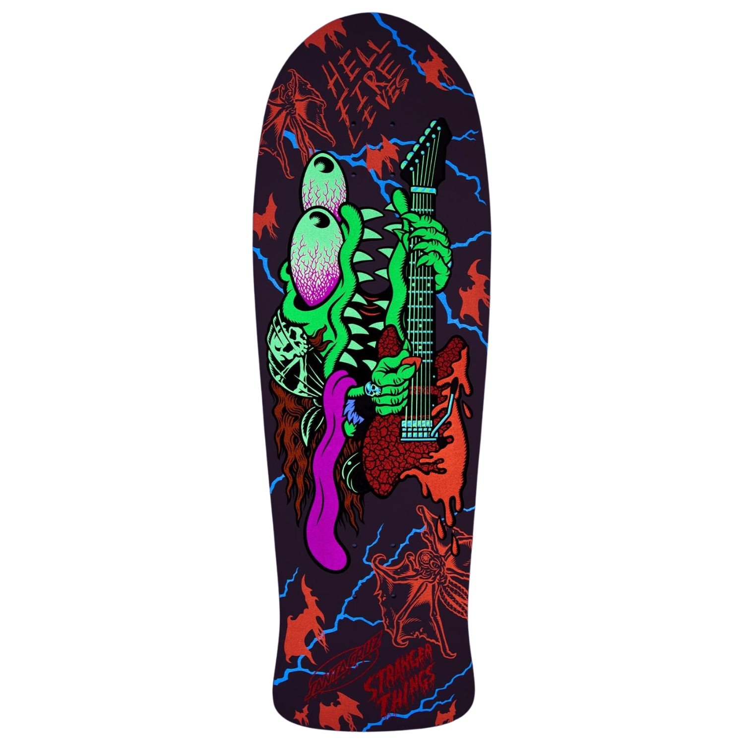 Santa Cruz Stranger Things Meek Slasher Eddie Reveal Deck
