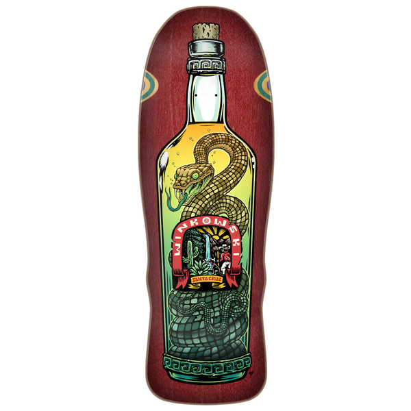Santa Cruz Winkowski Agave Snake Pro 10.35" Shaped Deck