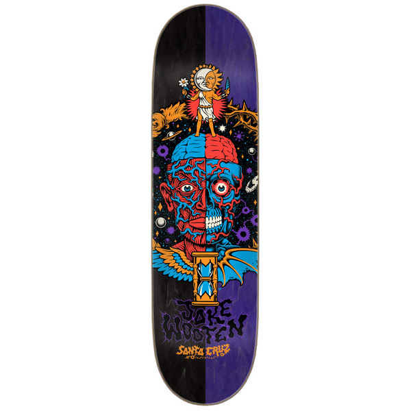 Santa Cruz Wooten Crest VX Skateboard Deck