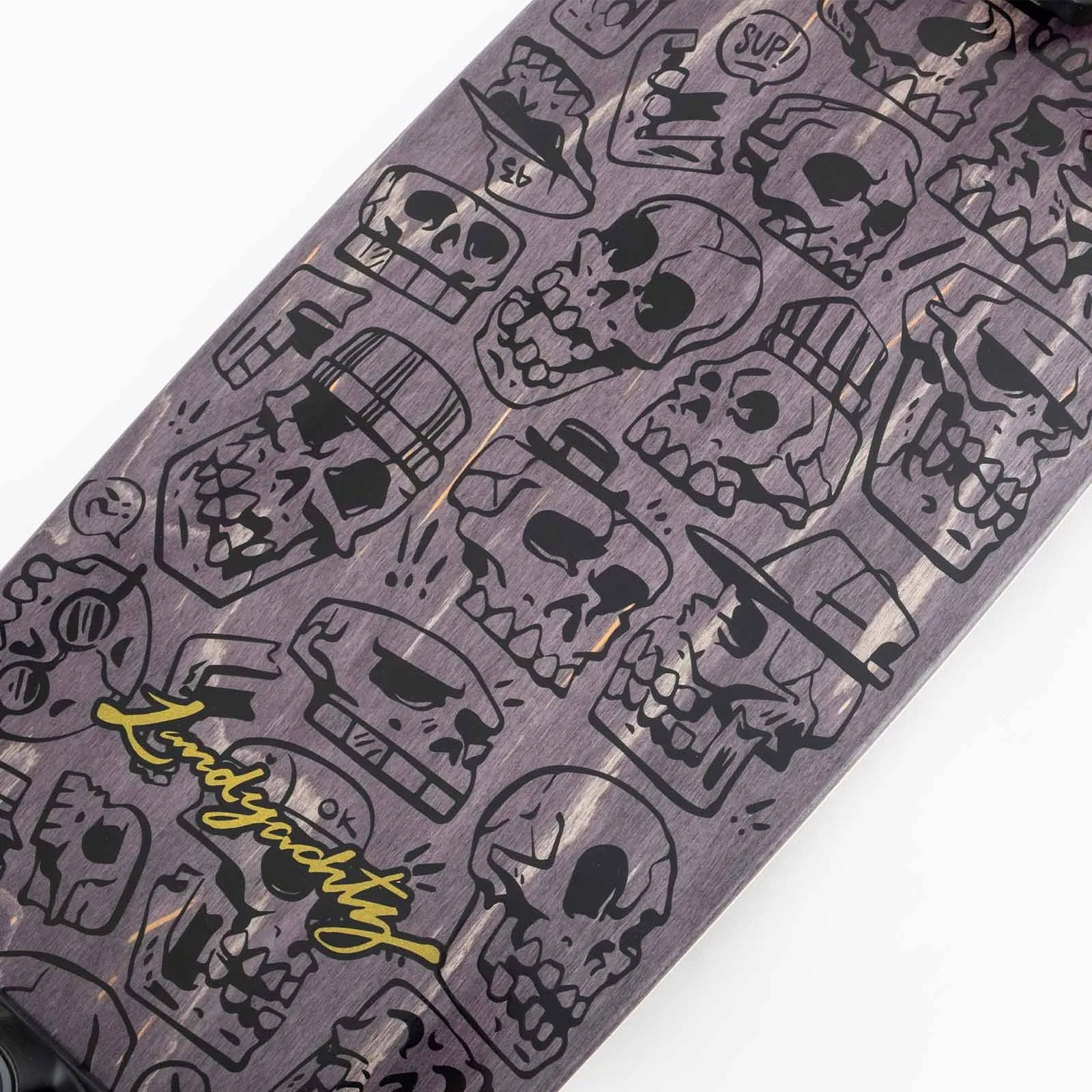Landyachtz Schooner – Skull Jam 33.6" Complete Cruiser Skateboard