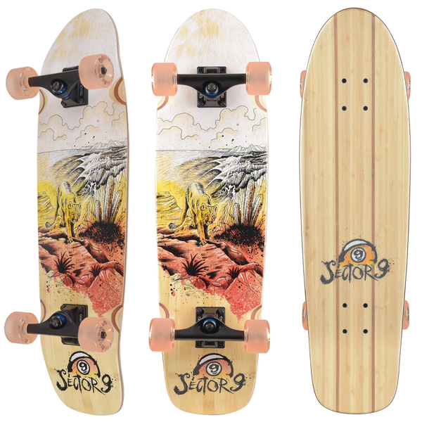 Sector 9 Bamboozler Patrol 31.5" Cruiser Complete Skateboard