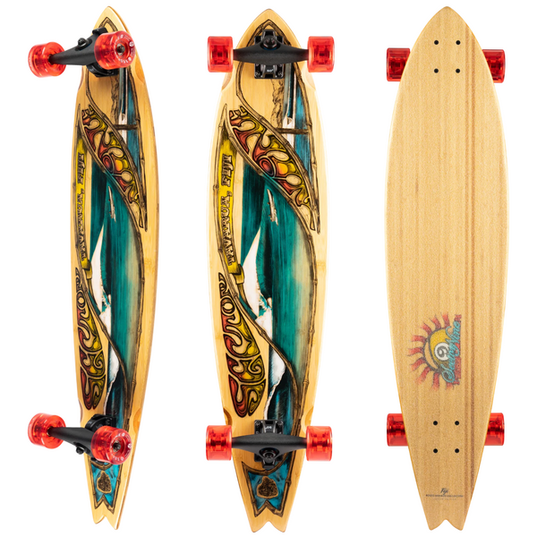 Sector 9 Fiji Longboard Root Bamboo Collection Limited Edition