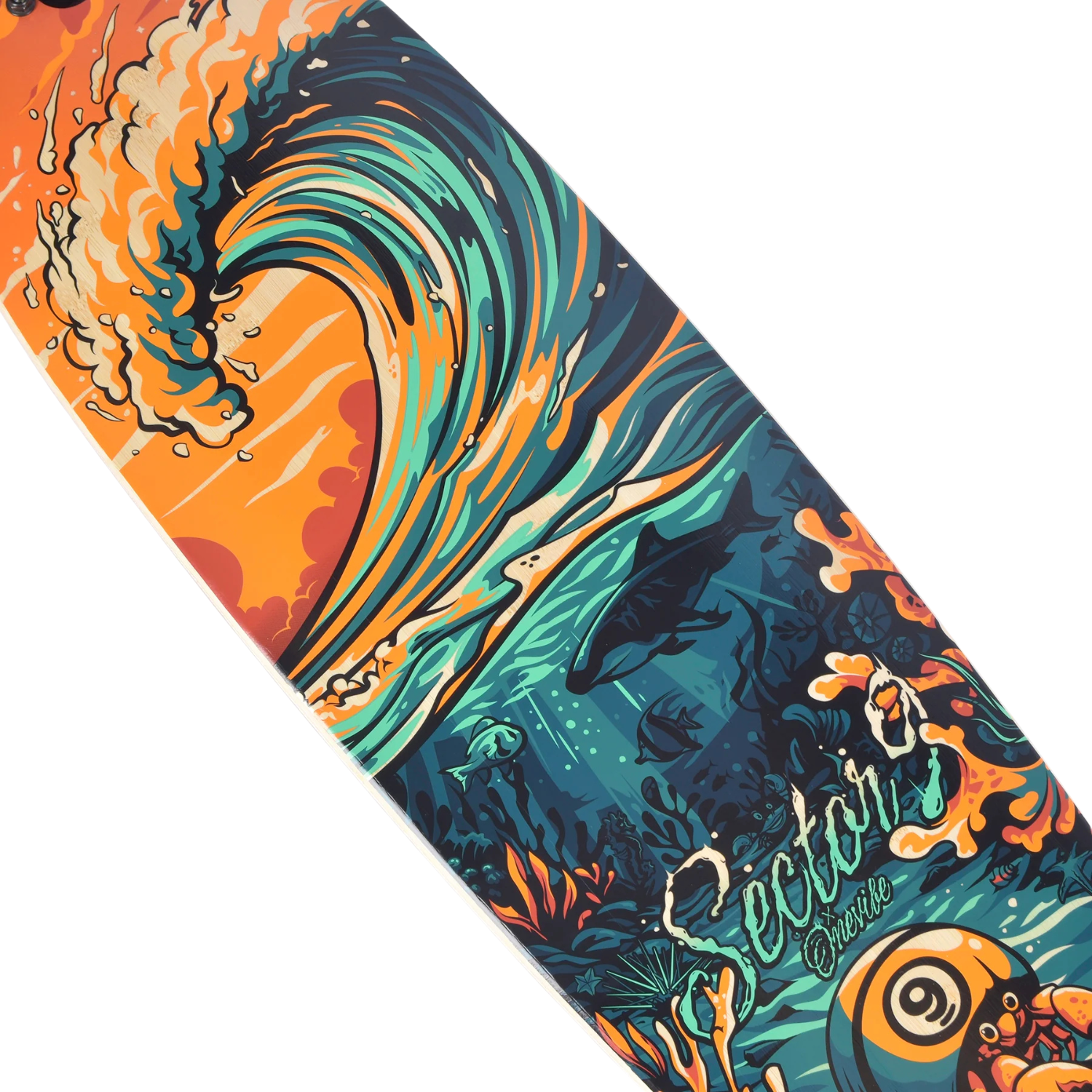 Sector 9 Fractal Flipside 36" Longboard Complete