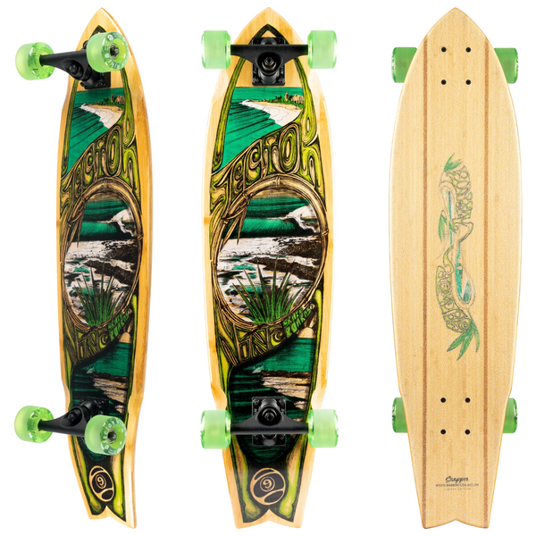 Sector 9 Snapper Longboard Roots Bamboo Collection Limited Edition