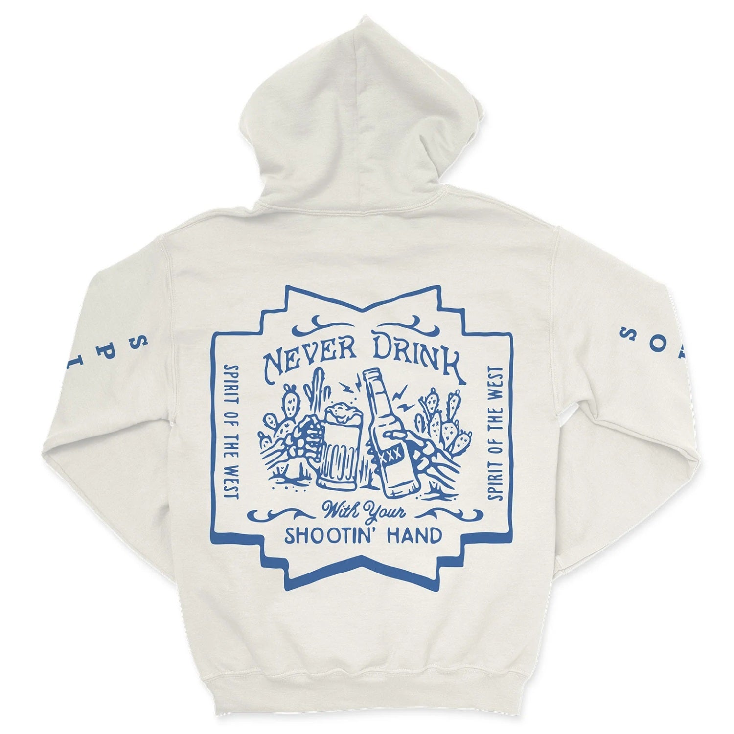Sender Shootin’ Hand Salud! Hoodie - Men's