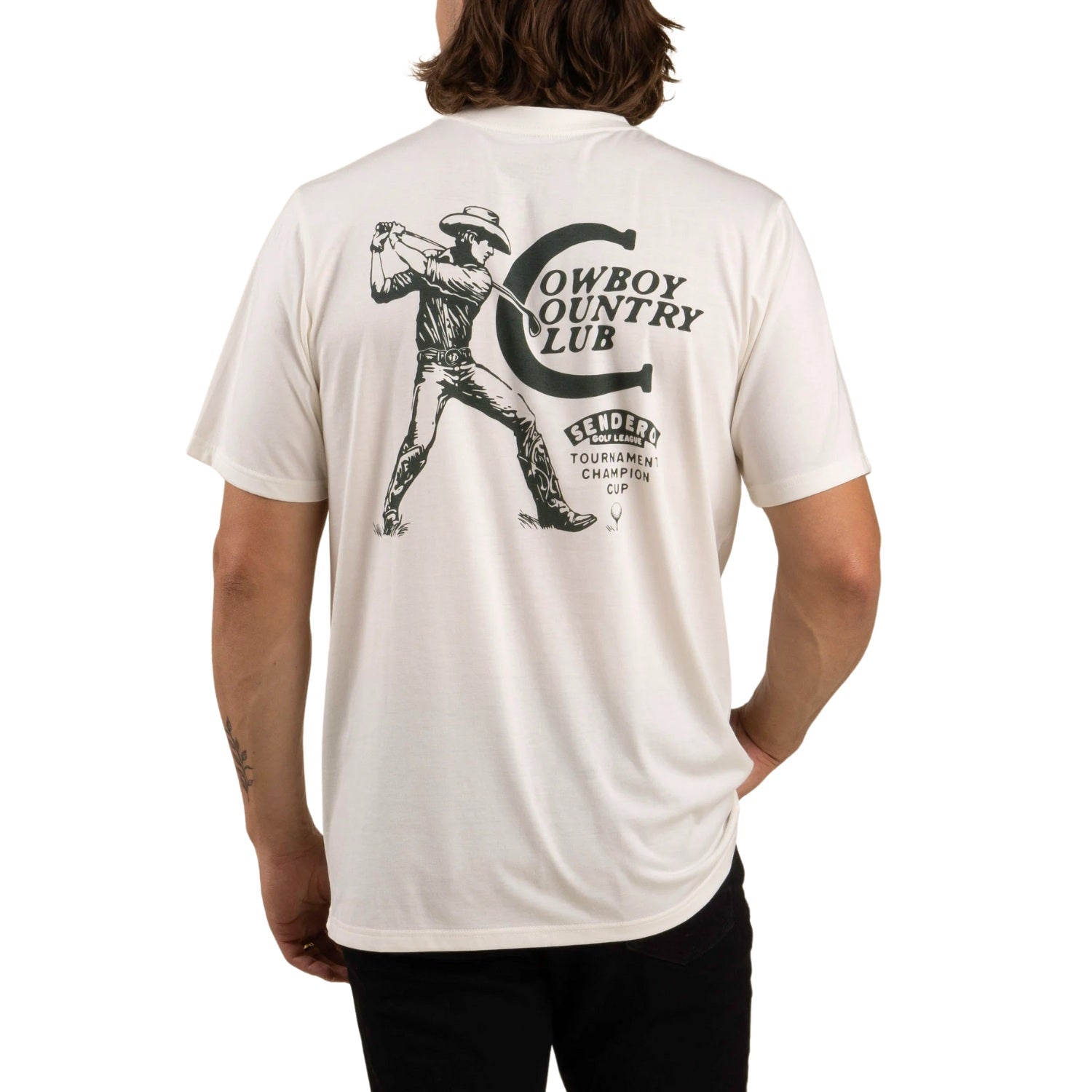 Sendero Cowboy Country Club S/S Tee - Men's