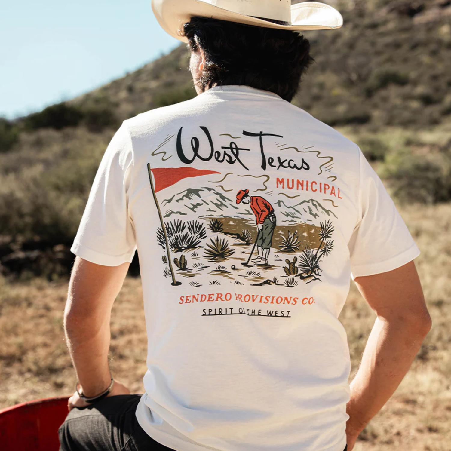 Sendero West Texas Municipal Tee Shirt - Men's
