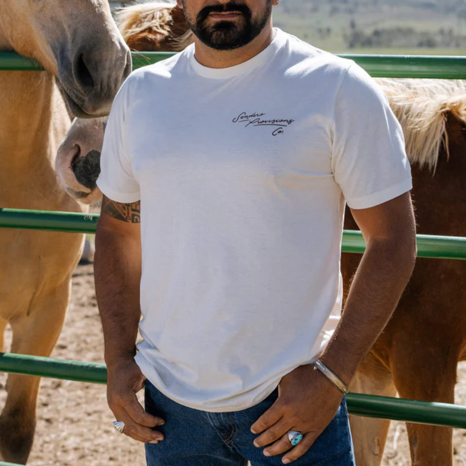 Sendero Fast Horse Tee Shirt - Men's