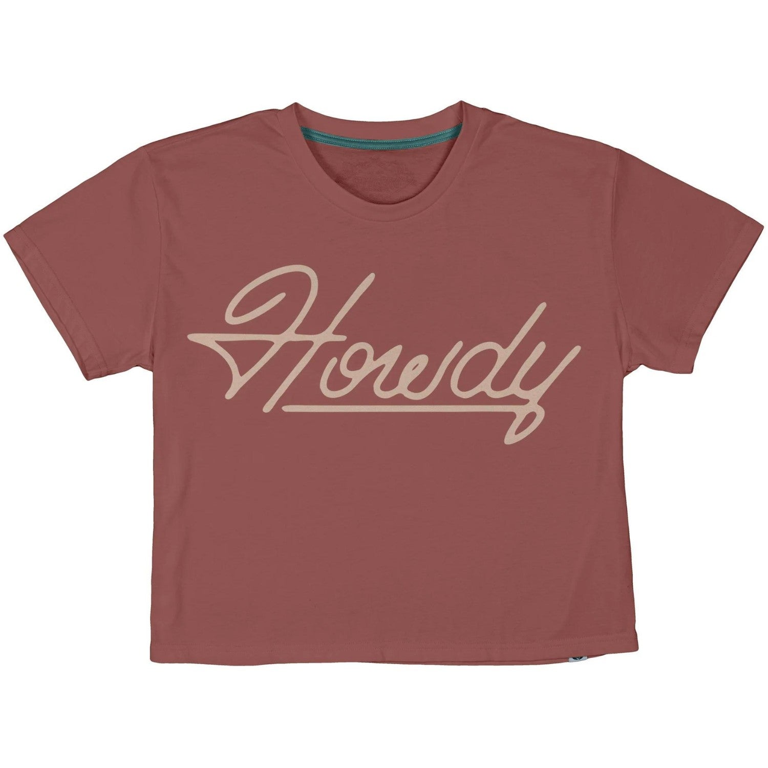 Sendero Howdy Dude S/S Crop Tee - Women's