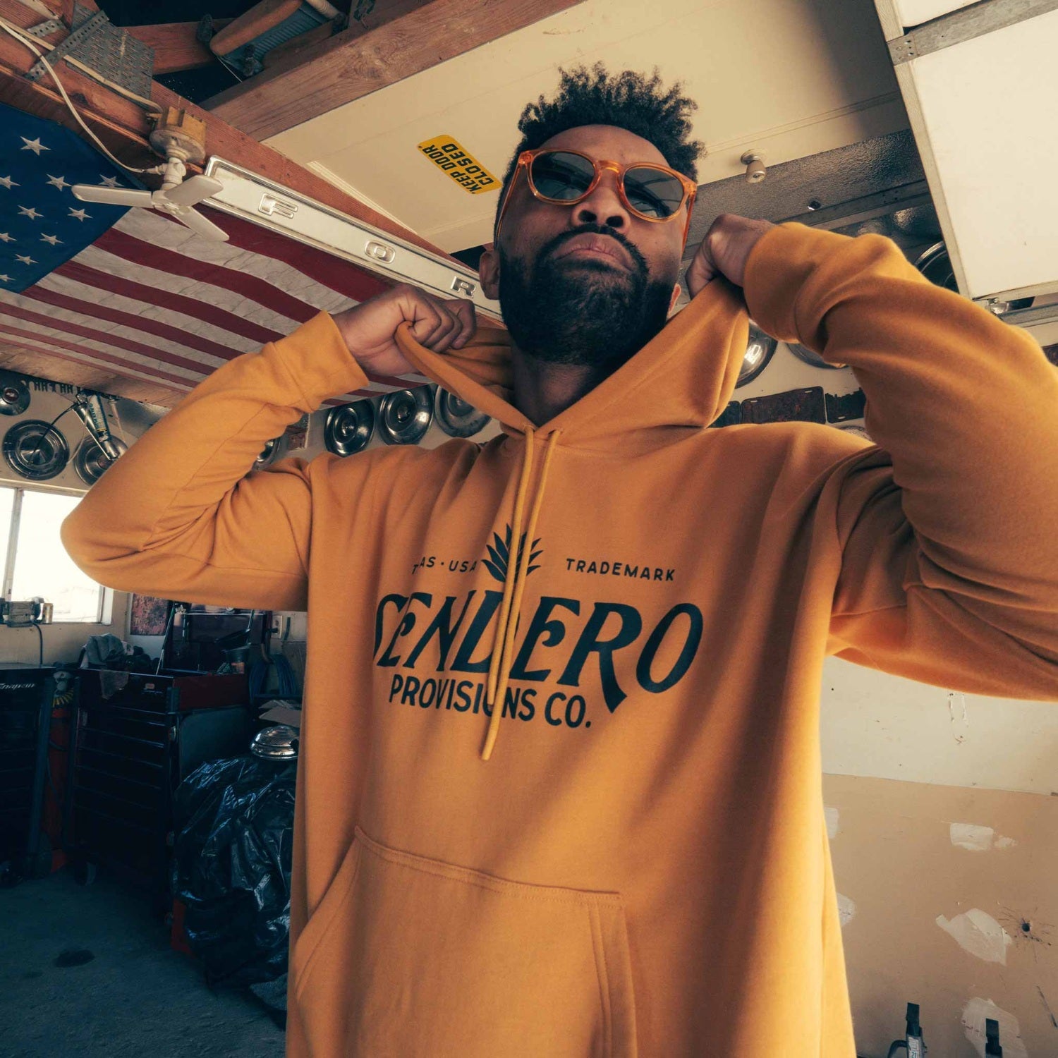 Sendero Logo Hoodie - Men's