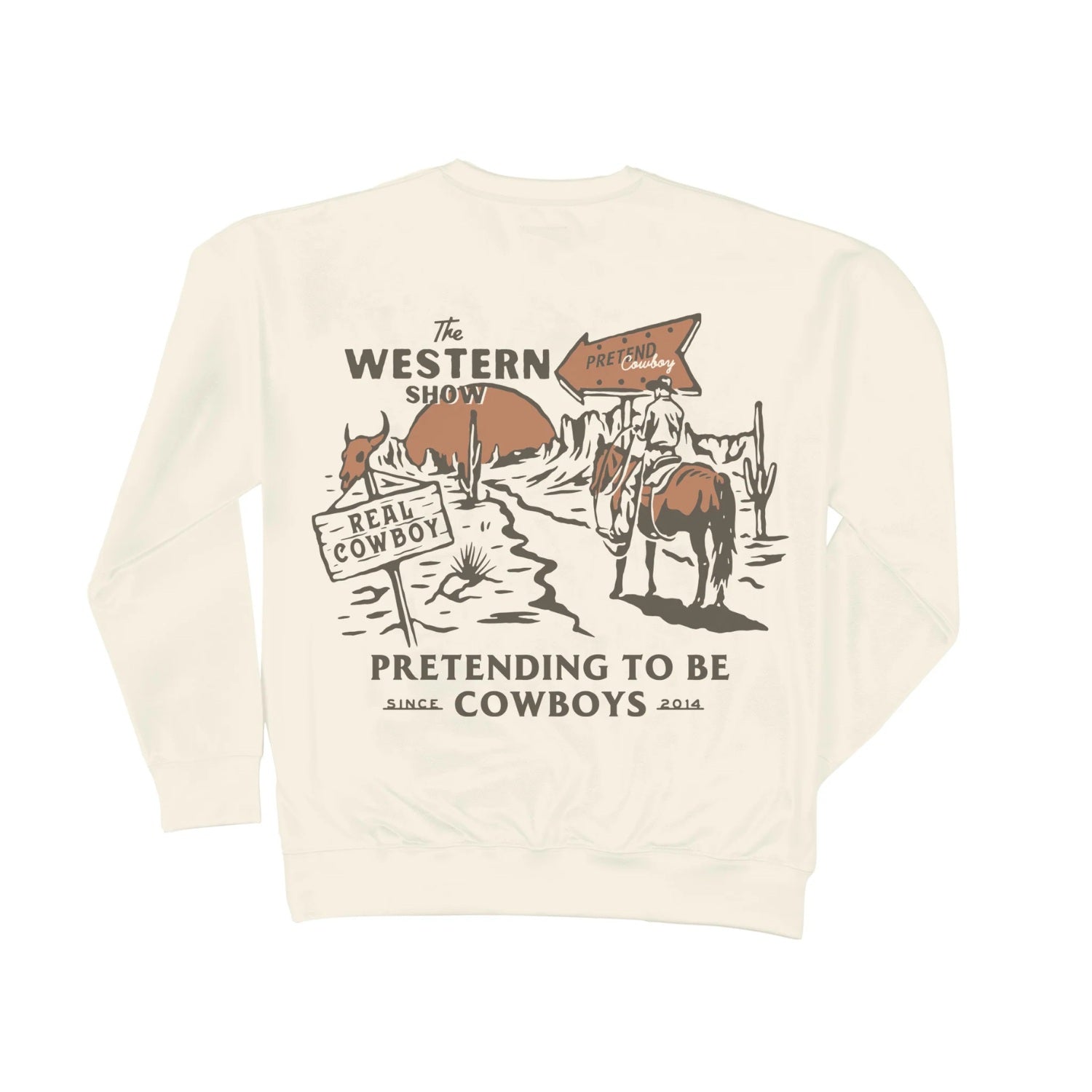 Sendero Western Show Crew Sweatshirt - Men's