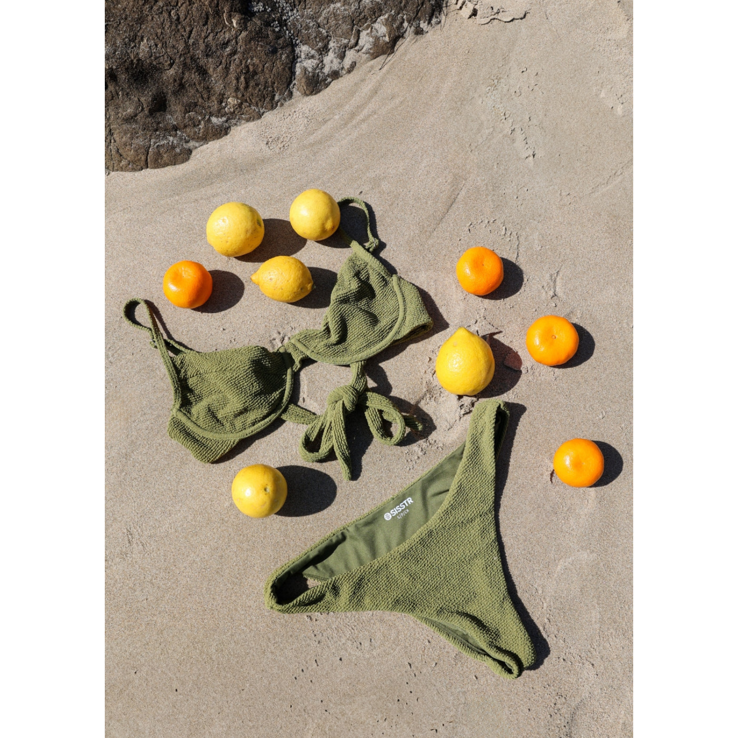 Sisstr Shore Thing High Hip Bikini Bottom