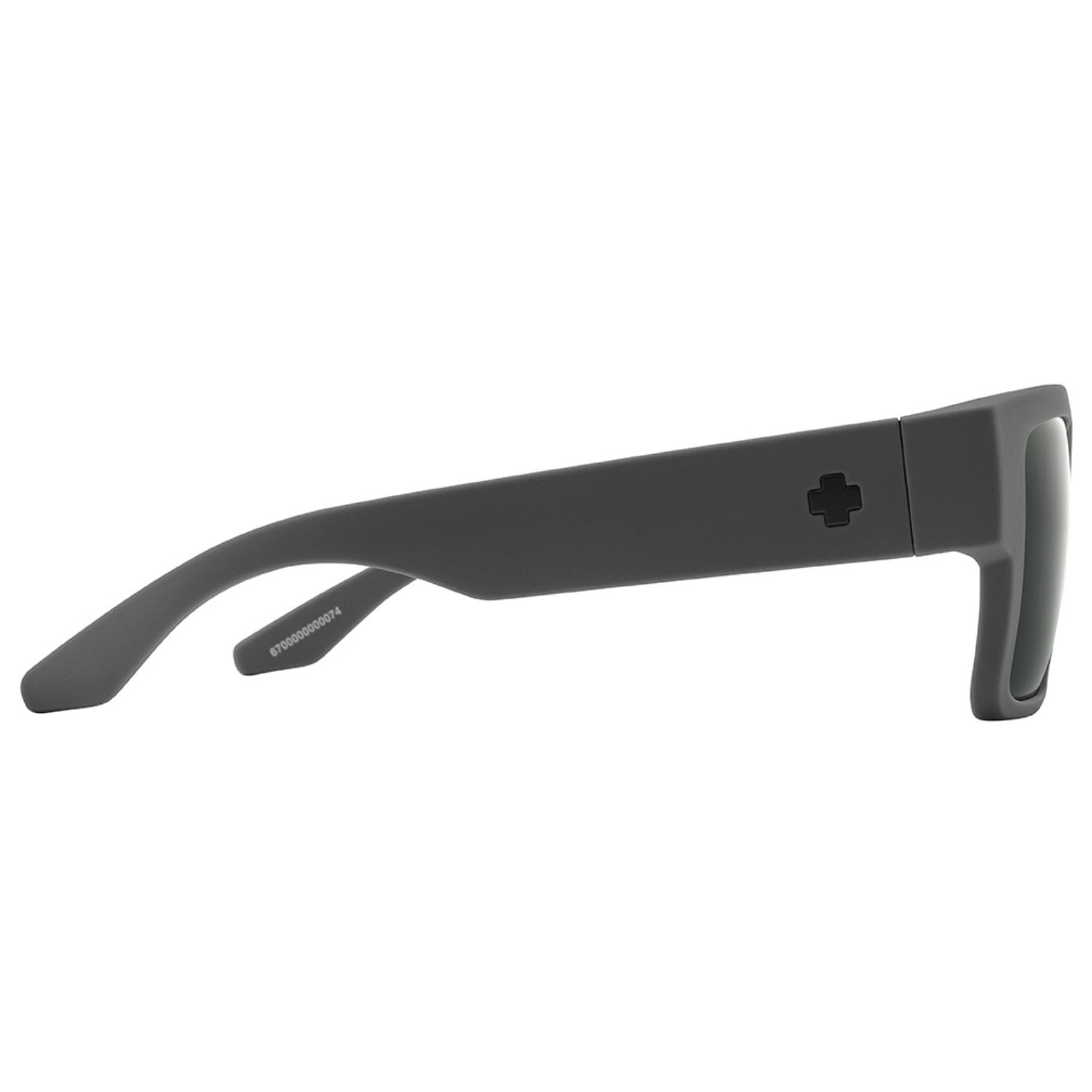 Soft Matte Dark Gray | Happy Gray Green Polar with Black Spectra Mirror
