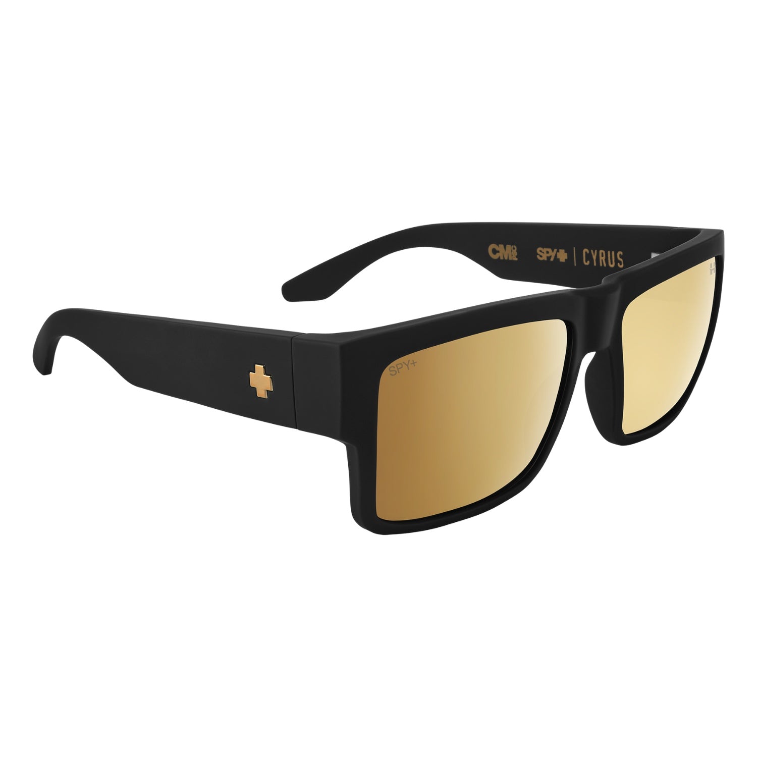 Soft Matte Black | Happy Bronze Gold Spectra Mirror