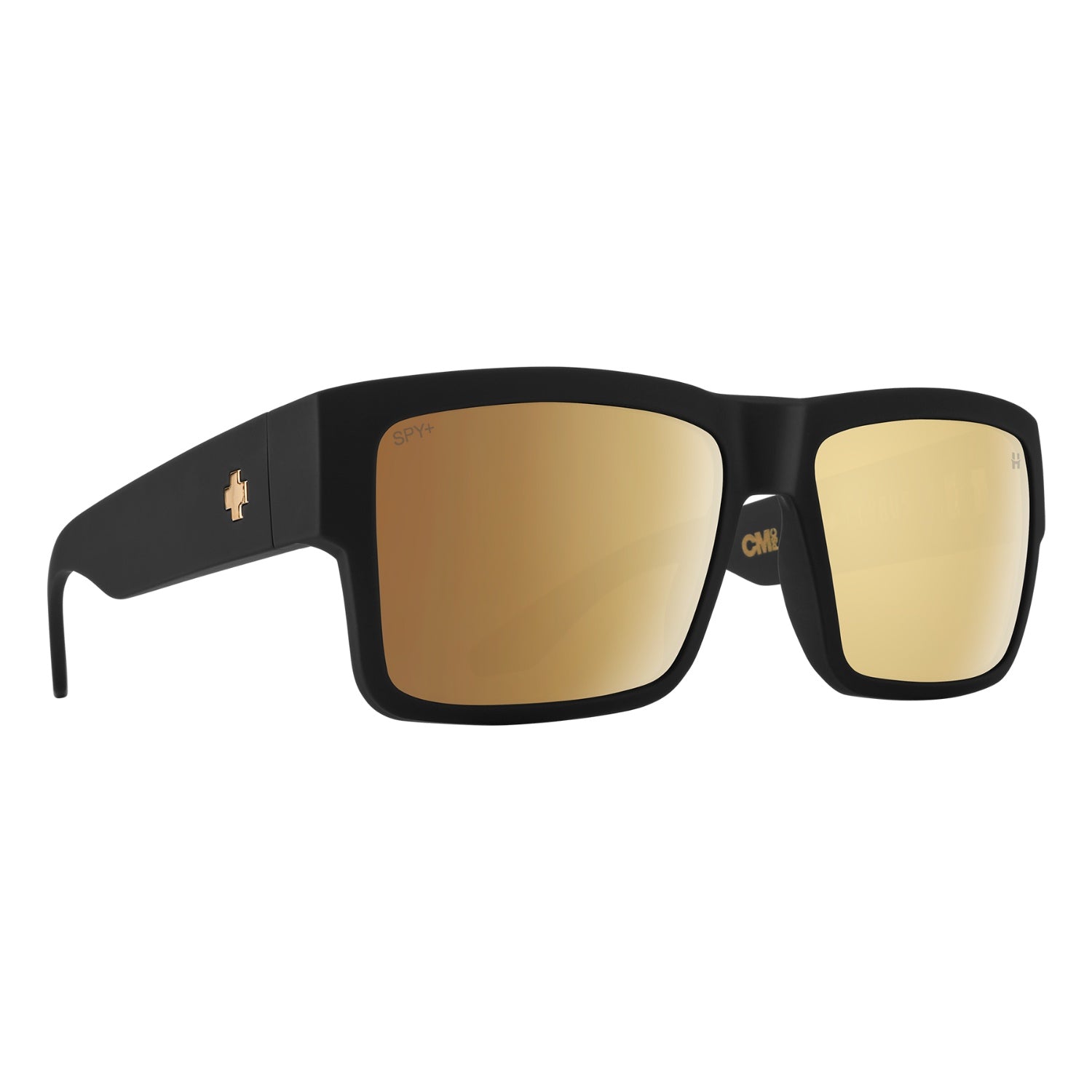 Soft Matte Black | Happy Bronze Gold Spectra Mirror