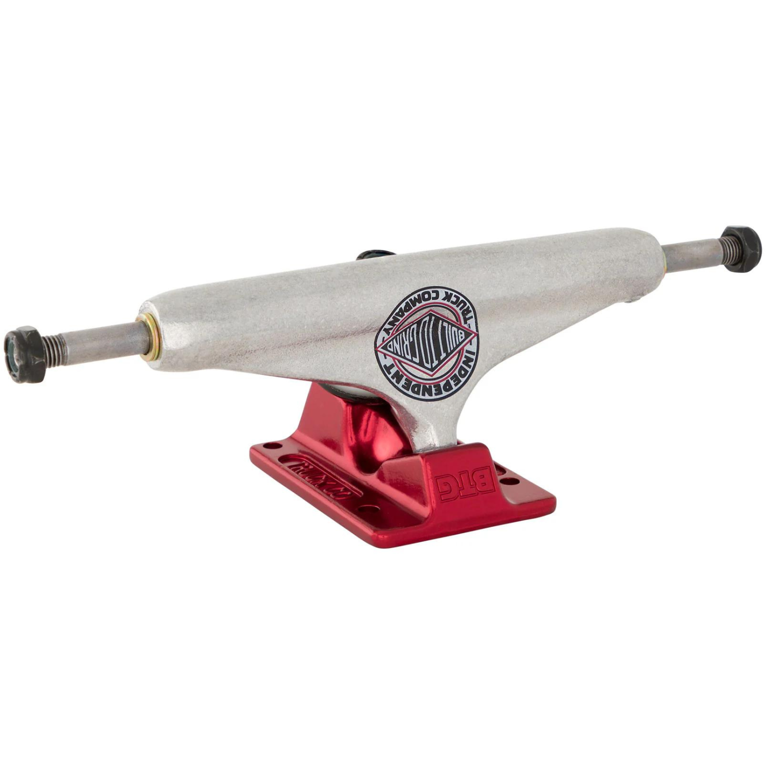 Stage 11 Forged Hollow BTG Summit Silver Ano Red Independent Skateboard  Truck