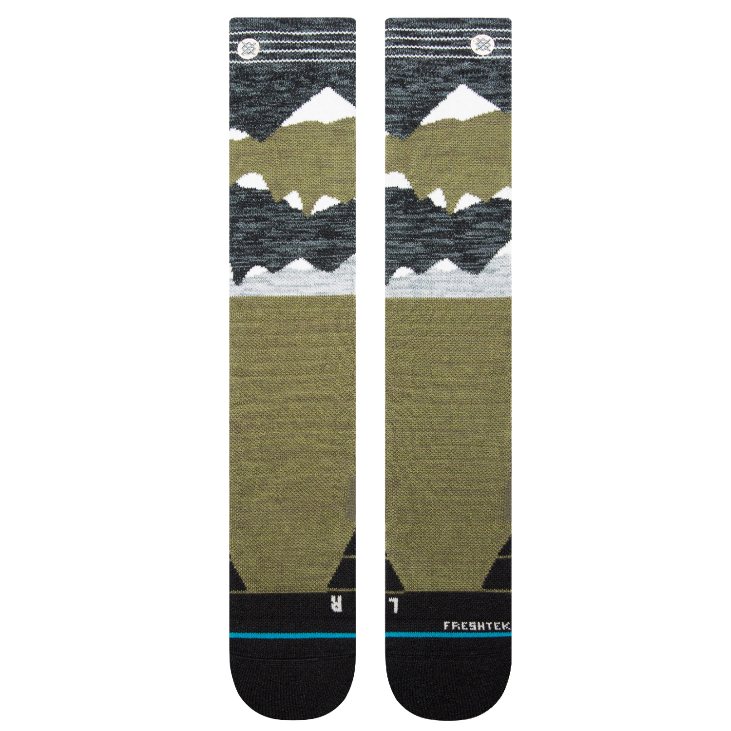 Stance Lonely Peaks Medium Wool OTC Snow Sock 2026