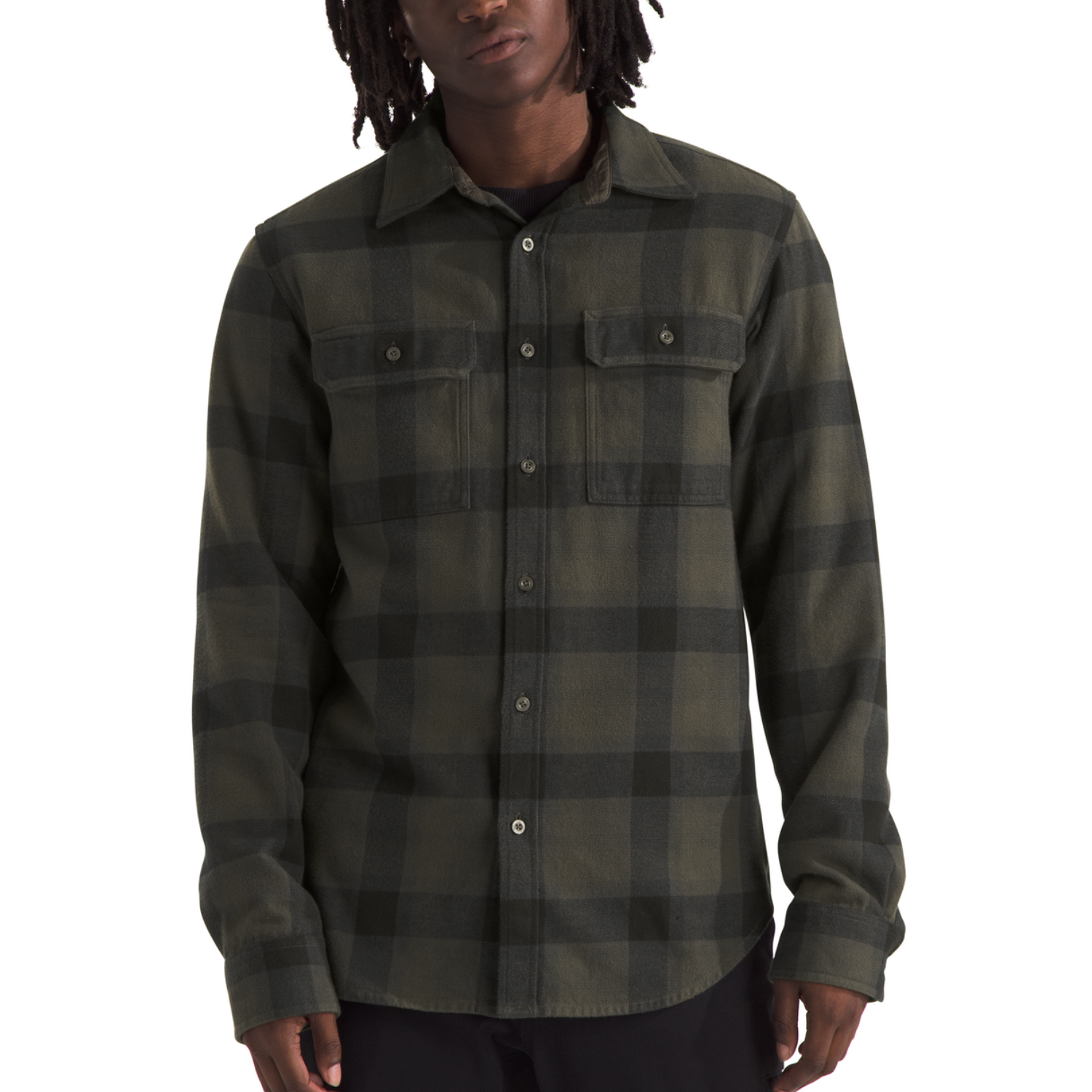New Taupe Green/TNF Shadow Small Plaid