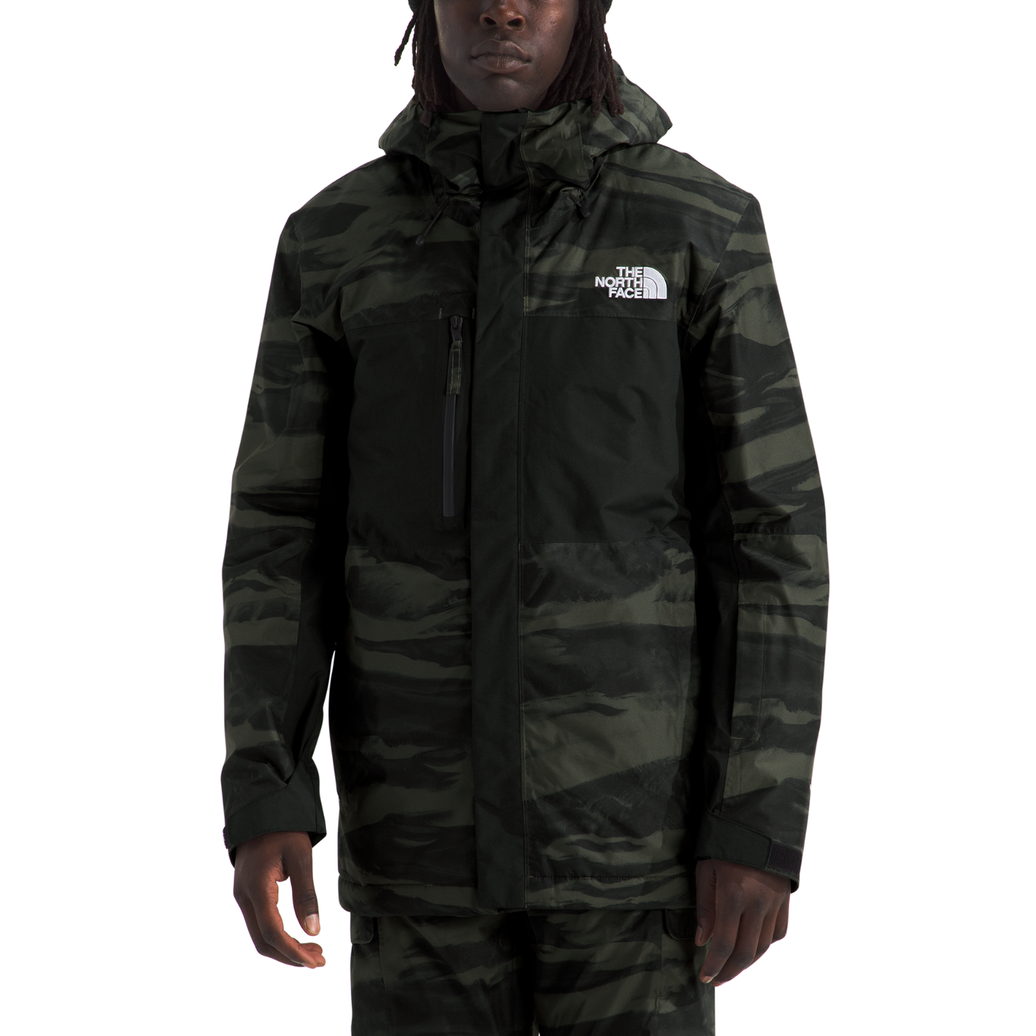 New Taupe Green Edge of Light Print/TNF Black