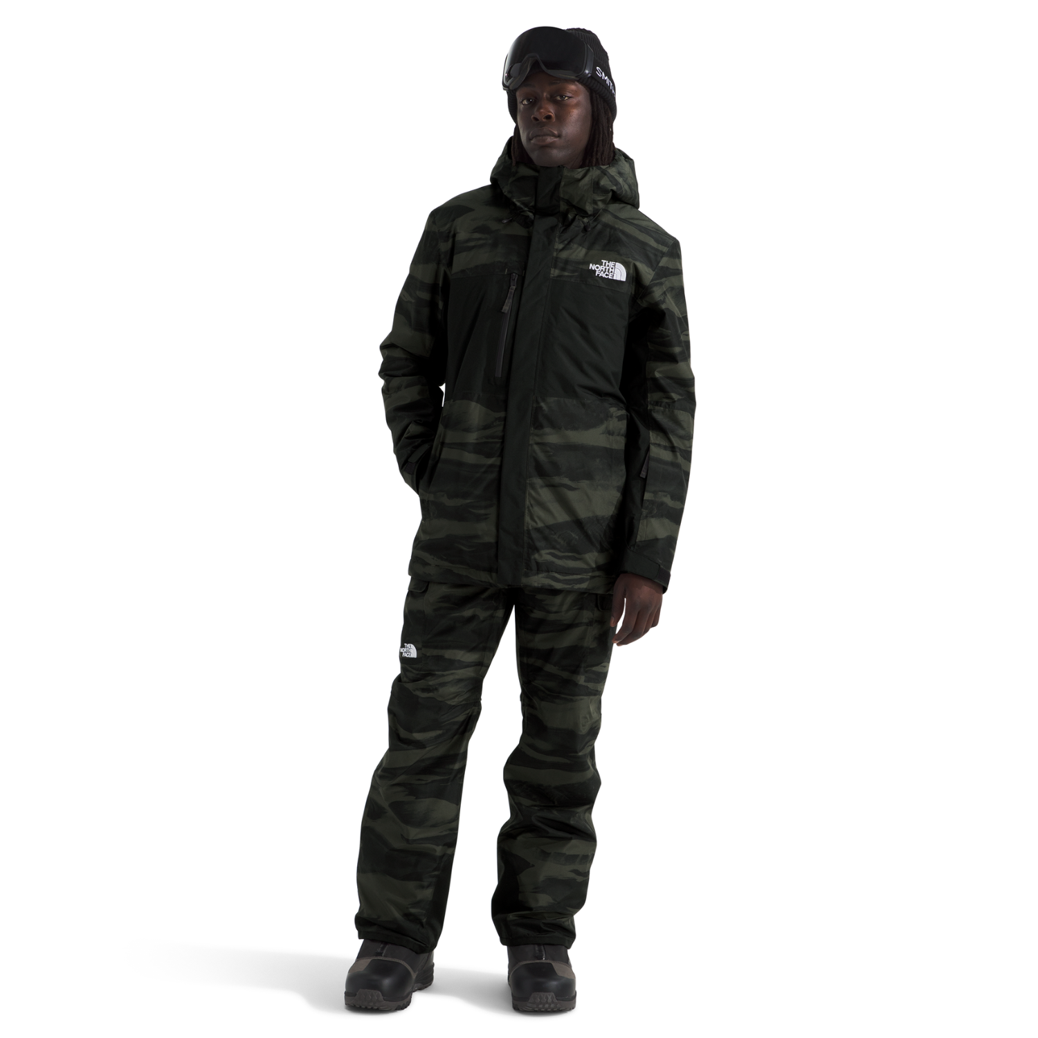New Taupe Green Edge of Light Print/TNF Black