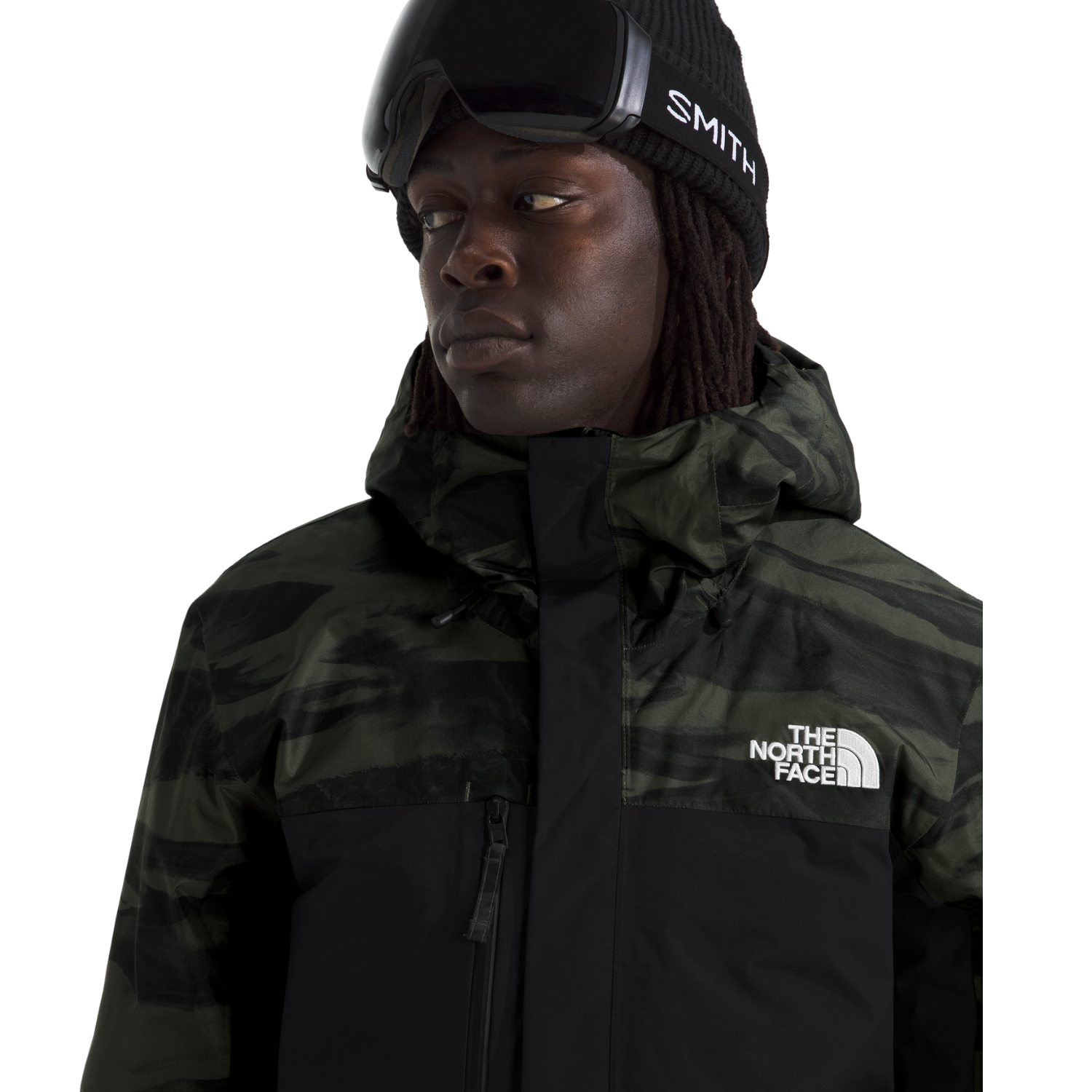 New Taupe Green Edge of Light Print/TNF Black