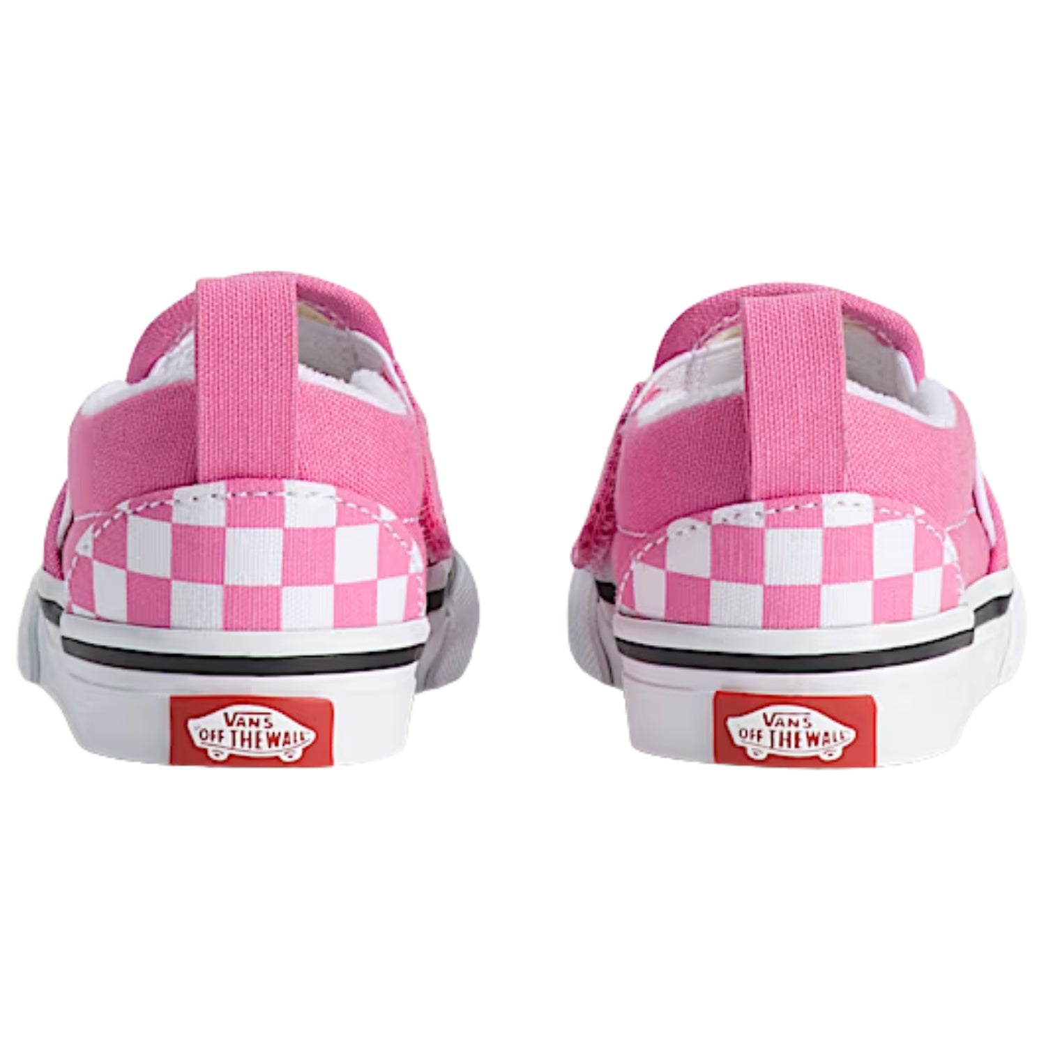 Vans Slip-On V Color Theory Checkered Toddler Shoes - Girls'