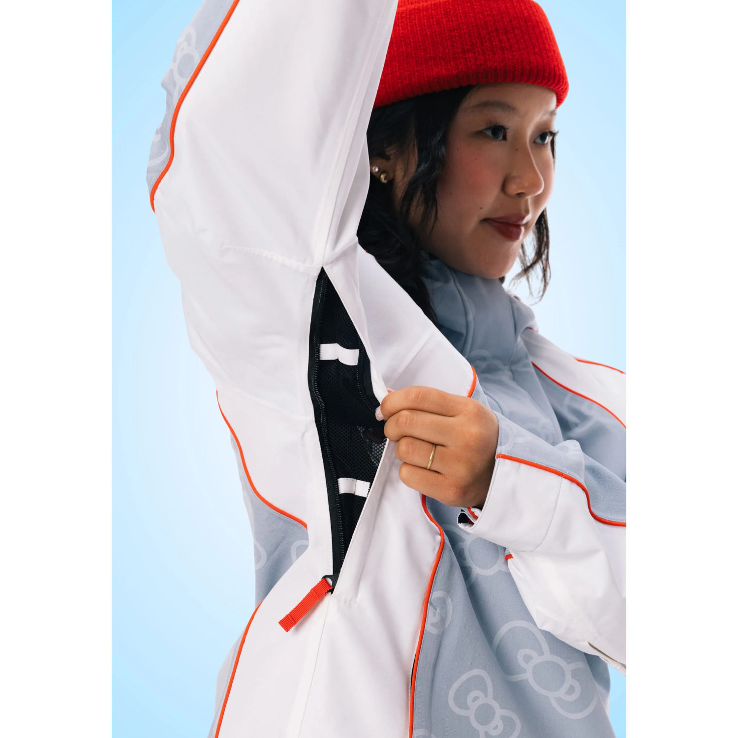 686 Hello Kitty Lil Bow Shell Jacket 2027 - Women's