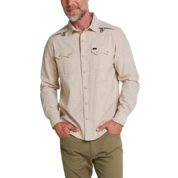 Howler Brothers Crosscut Deluxe Snapshirt - Men's