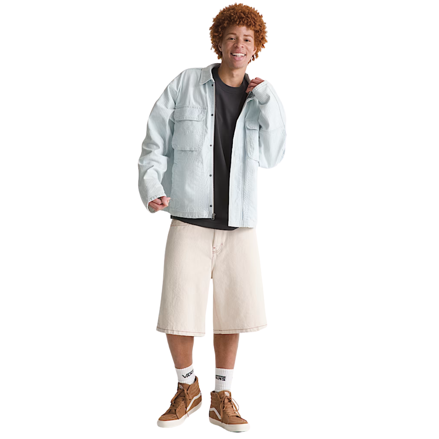 Vans Check-5 Baggy Denim Shorts - Men's