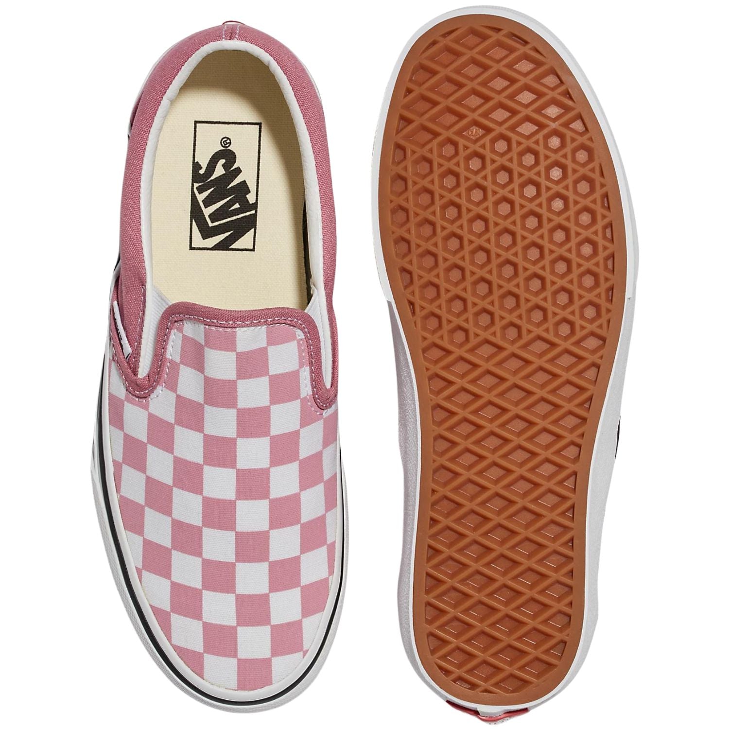 Vans Classic Slip-On Color Theory Checkerboard Foxglove