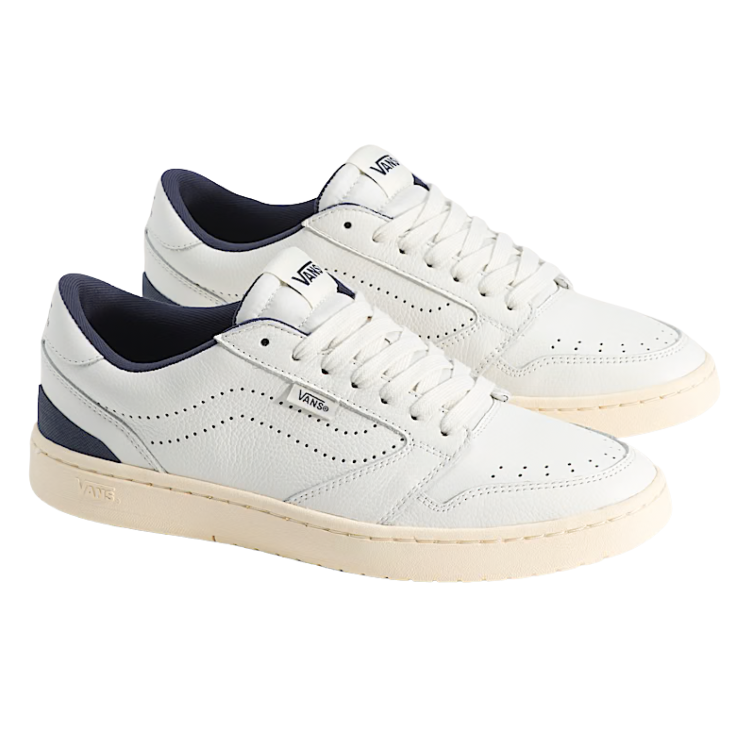 White / Navy