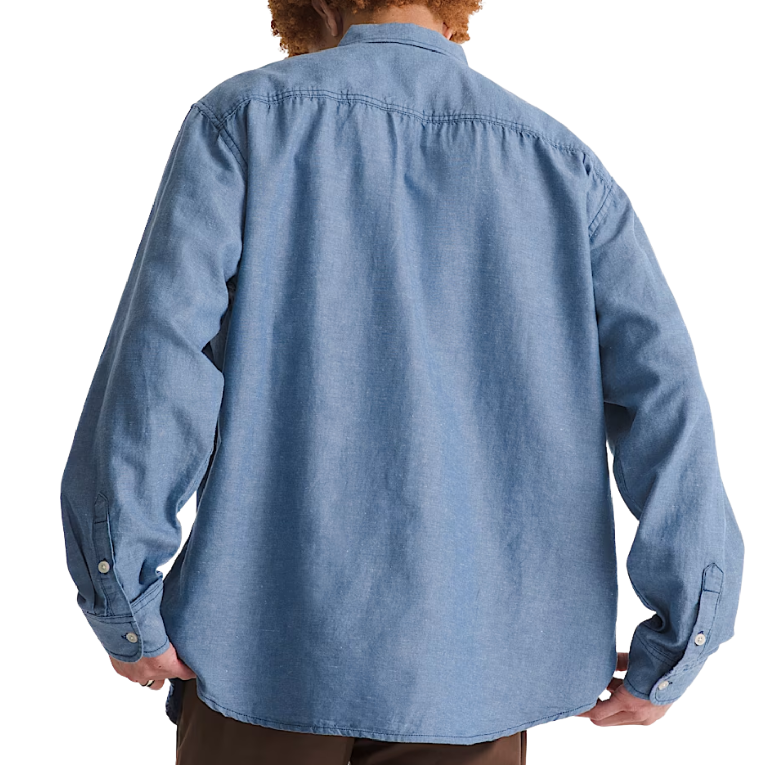 Vans Lawson Solid Oxford LS Button Up Shirt - Men's