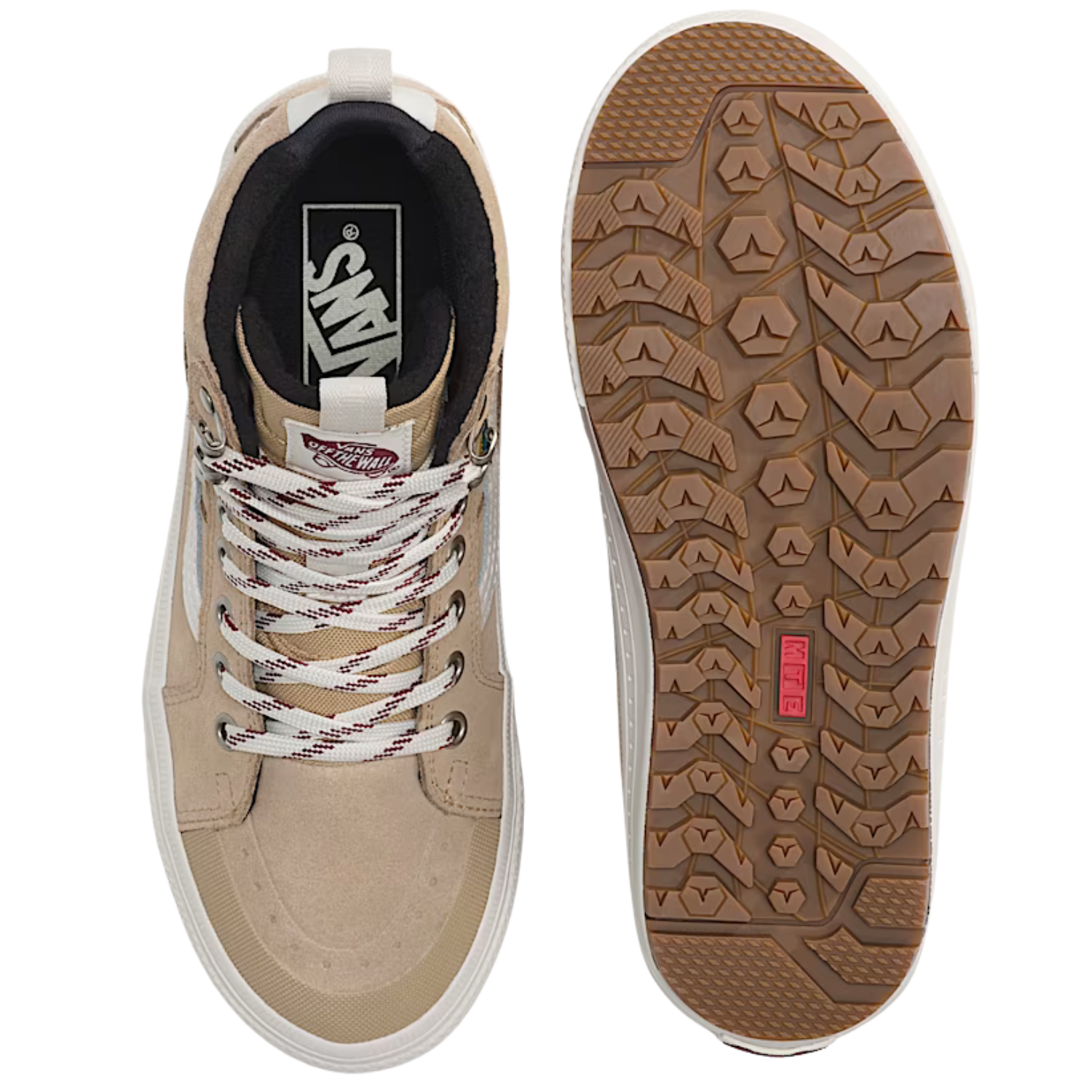 Tan/White