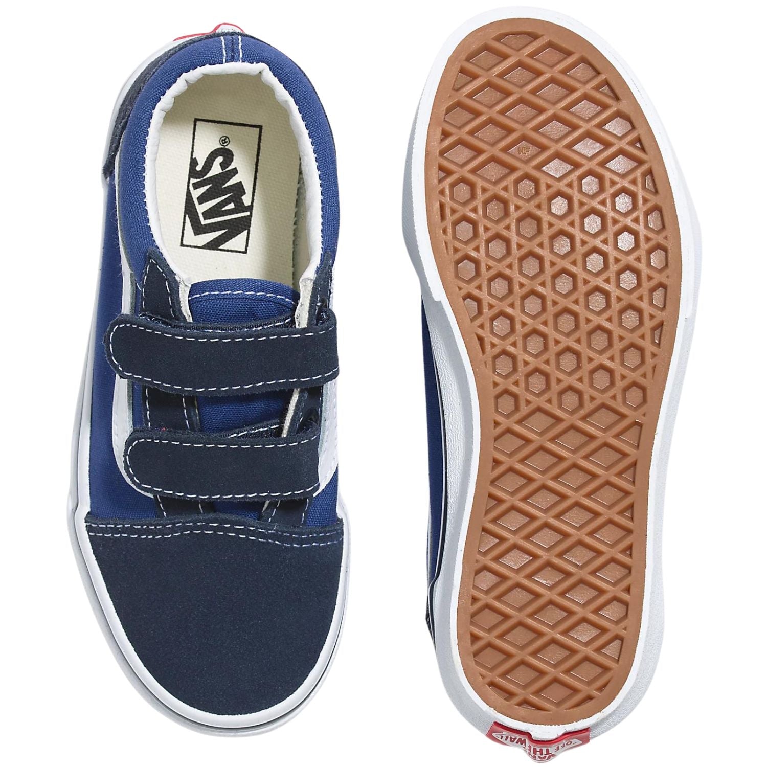 Vans Old Skool V Navy/True White - Kids