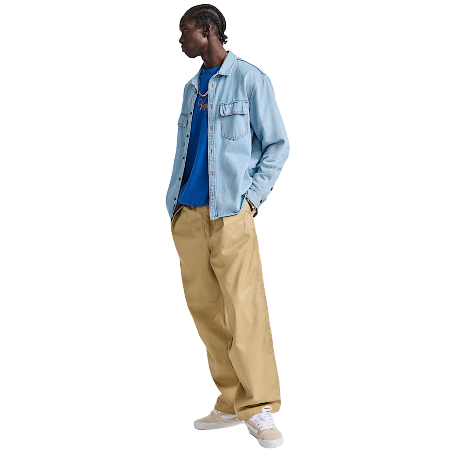 Vans Palmhill L/S Denim Shirt - Men's