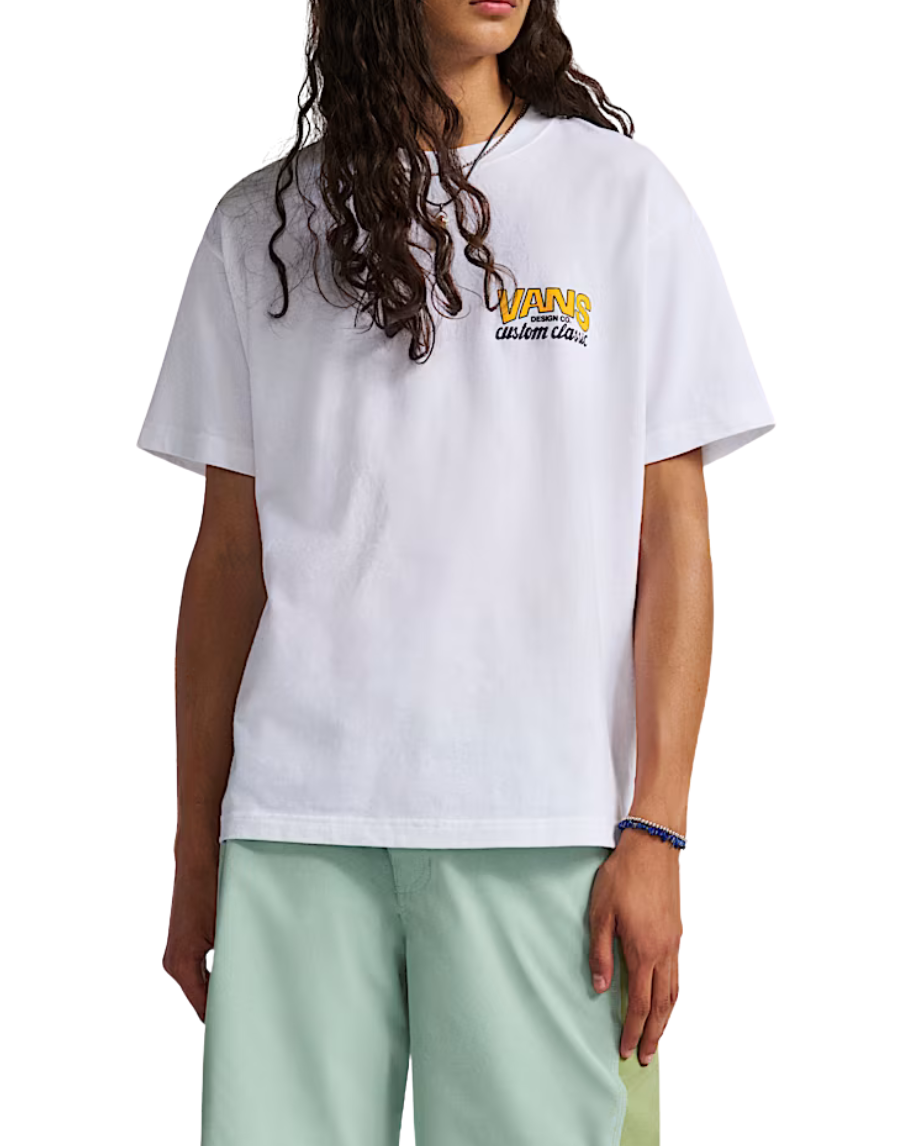 White / Sunny Yellow
